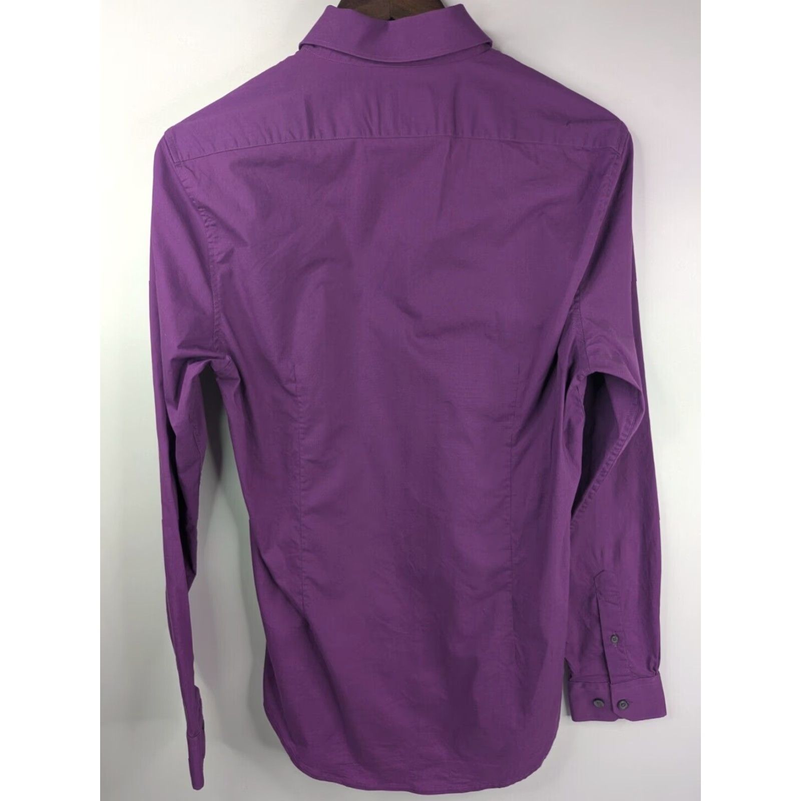 J Brand One Tough Brand OTB Shirt Men M 15/15.5 Purple Long Sleeve Button-Front Size US M / EU 48-50 / 2 - 5 Thumbnail