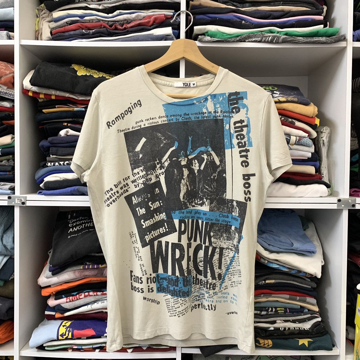 Band Tees THE CLASH PUNK WRECK! Size US M / EU 48-50 / 2 - 1 Thumbnail