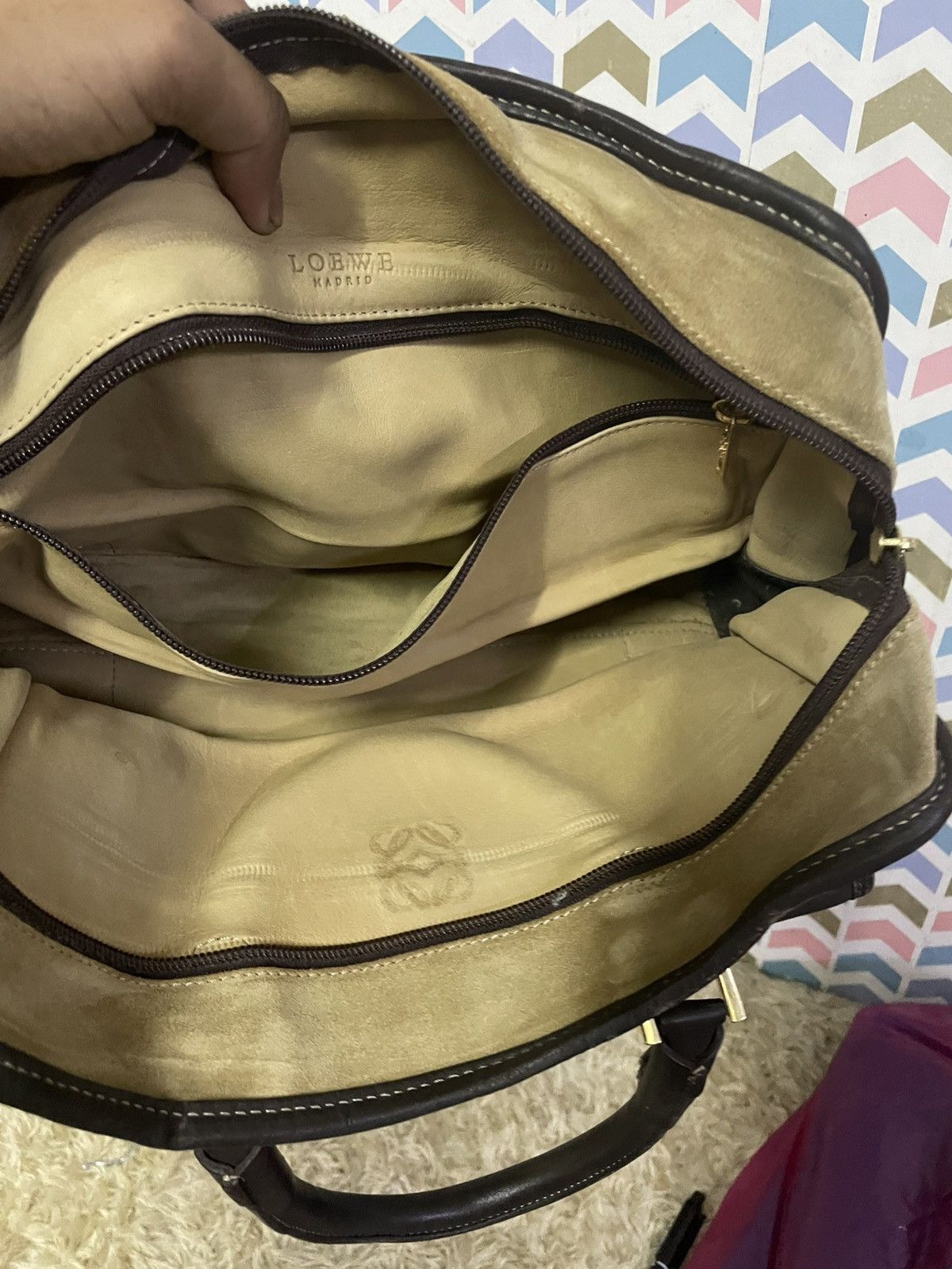 Loewe LOEWE Amozona Sude Leather Size ONE SIZE - 3 Thumbnail