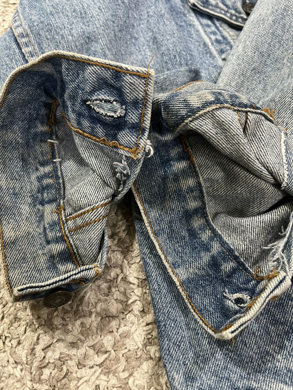 Levi's SALE‼️🔥LEVI’S 71506 USA TRUCKER 90s #527 Size US L / EU 52-54 / 3 - 6 Thumbnail