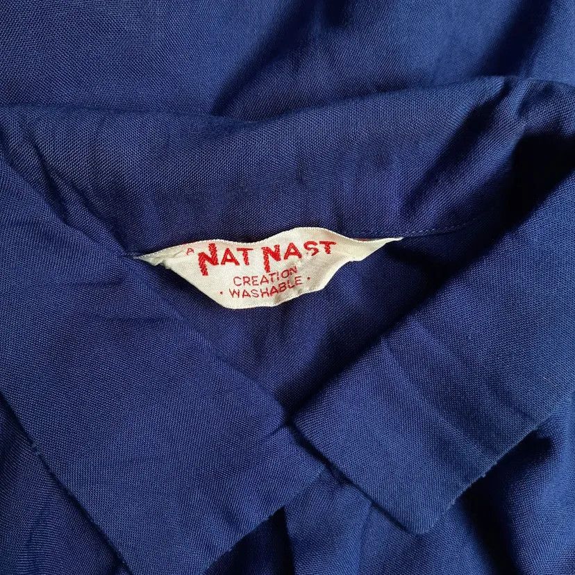 Mister Freedom × Sugar Cane Vintage Nat Nast Rayon Bowling Shirt Size US L / EU 52-54 / 3 - 6 Thumbnail