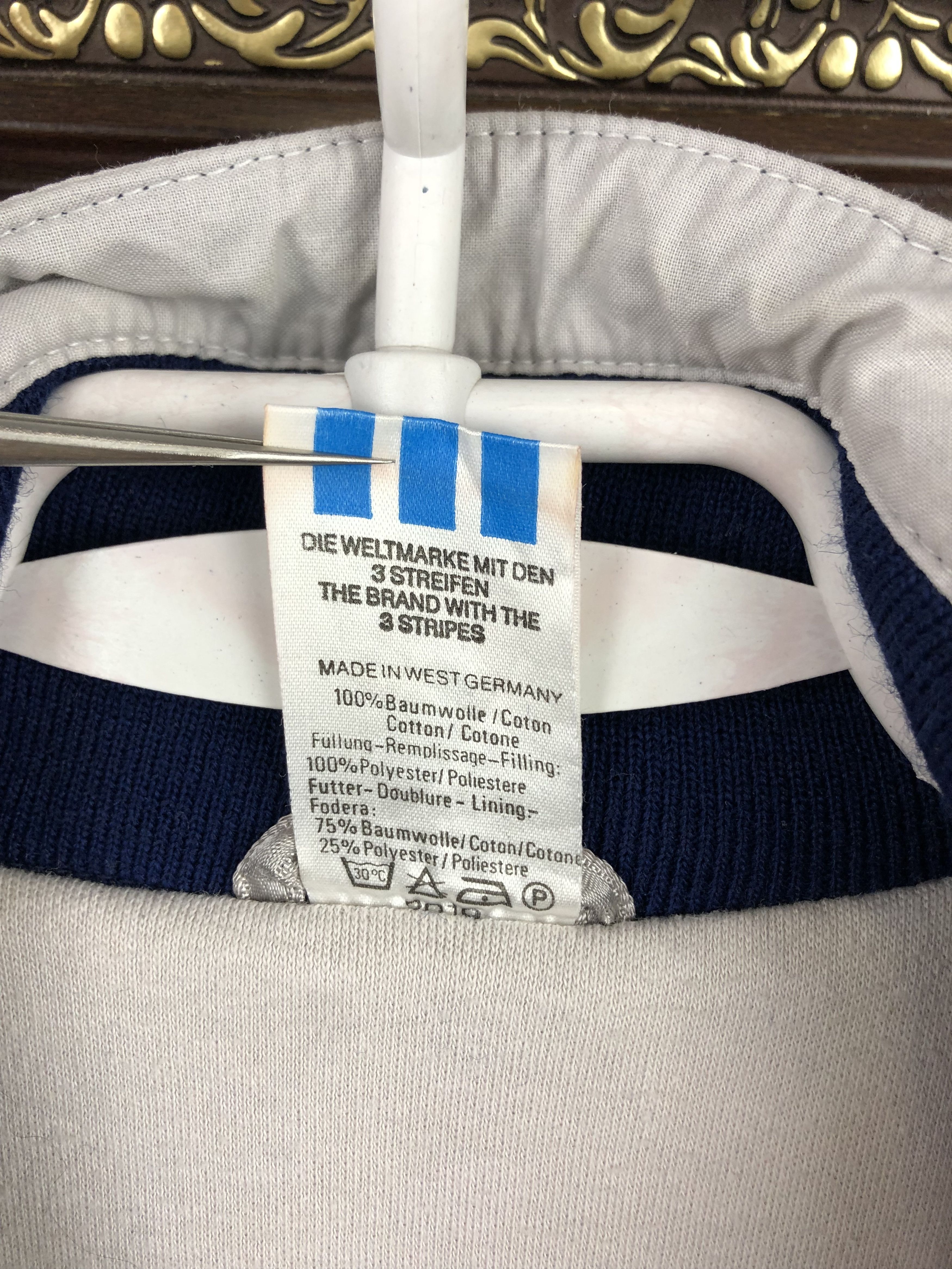 Adidas Vintage West Germany Adidas Track Top Jacket Bomber Olympic Size US XS / EU 42 / 0 - 10 Thumbnail