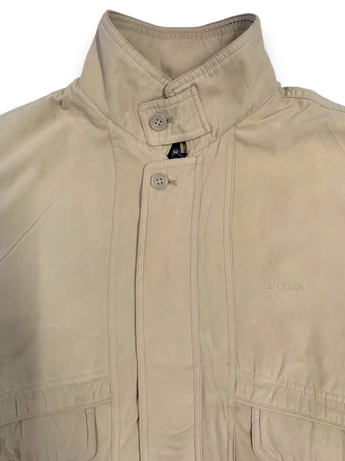 Japanese Brand Vintage Dock Land Multi-pockets Tactical Bomber Jacket Size US L / EU 52-54 / 3 - 5 Thumbnail