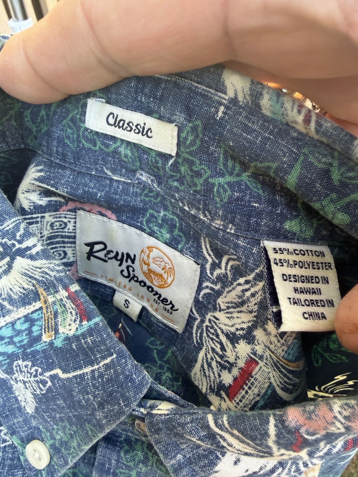 Reyn Spooner PreOwned Reyn Spooner Classic Hawaiian Men's S Multicolored Size US S / EU 44-46 / 1 - 4 Thumbnail