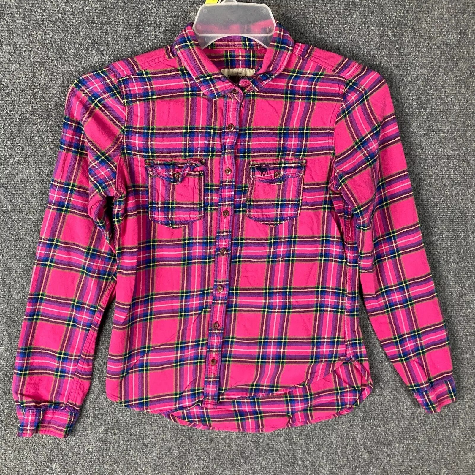 Abercrombie & Fitch Abercrombie & Fitch Button Up Top Women's Long Sleeve S Size S / US 4 / IT 40 - 1 Thumbnail