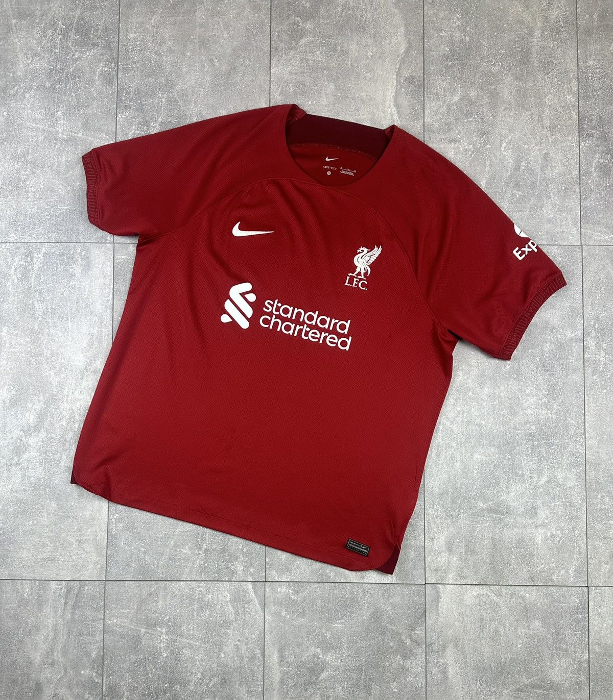 Nike Nike Liverpool Home 2022/23 Soccer Football Jersey Size US XL / EU 56 / 4 - 1 Thumbnail