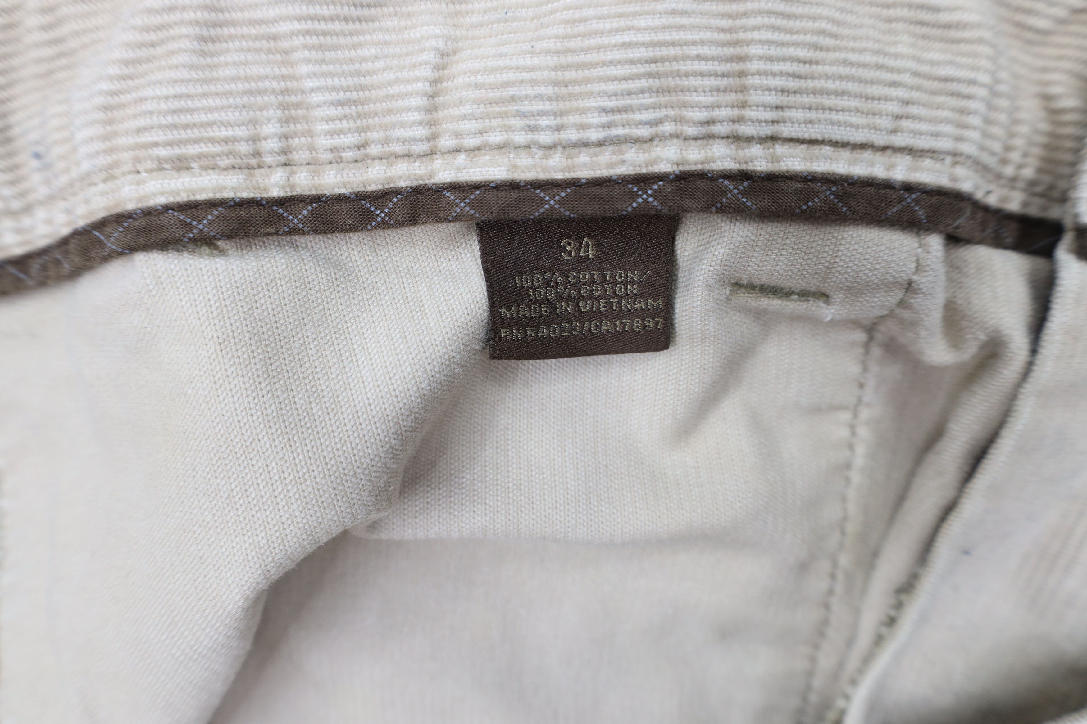 Vintage Vintage 90s Y2K Streetwear Baggy Big Pocket Corduroy Shorts Size US 34 / EU 50 - 9 Thumbnail