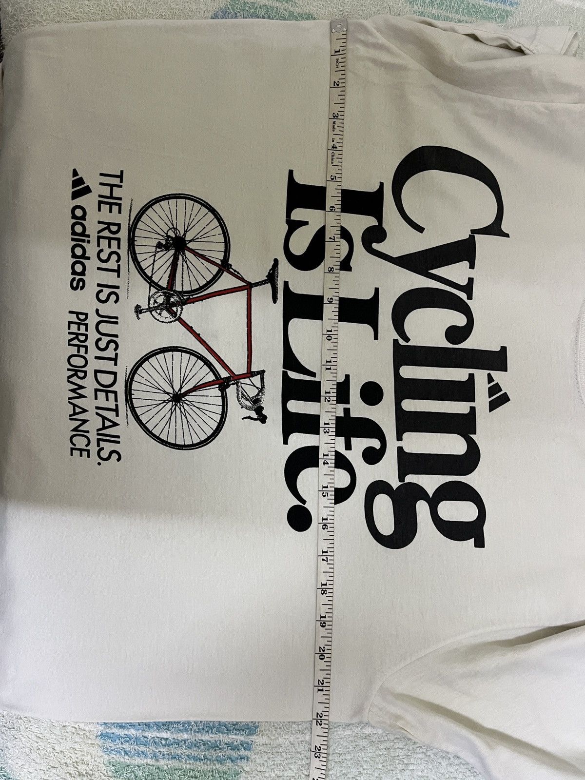 Vintage Vintage Adidas Performance Cycling Bootleg Size US M / EU 48-50 / 2 - 8 Thumbnail