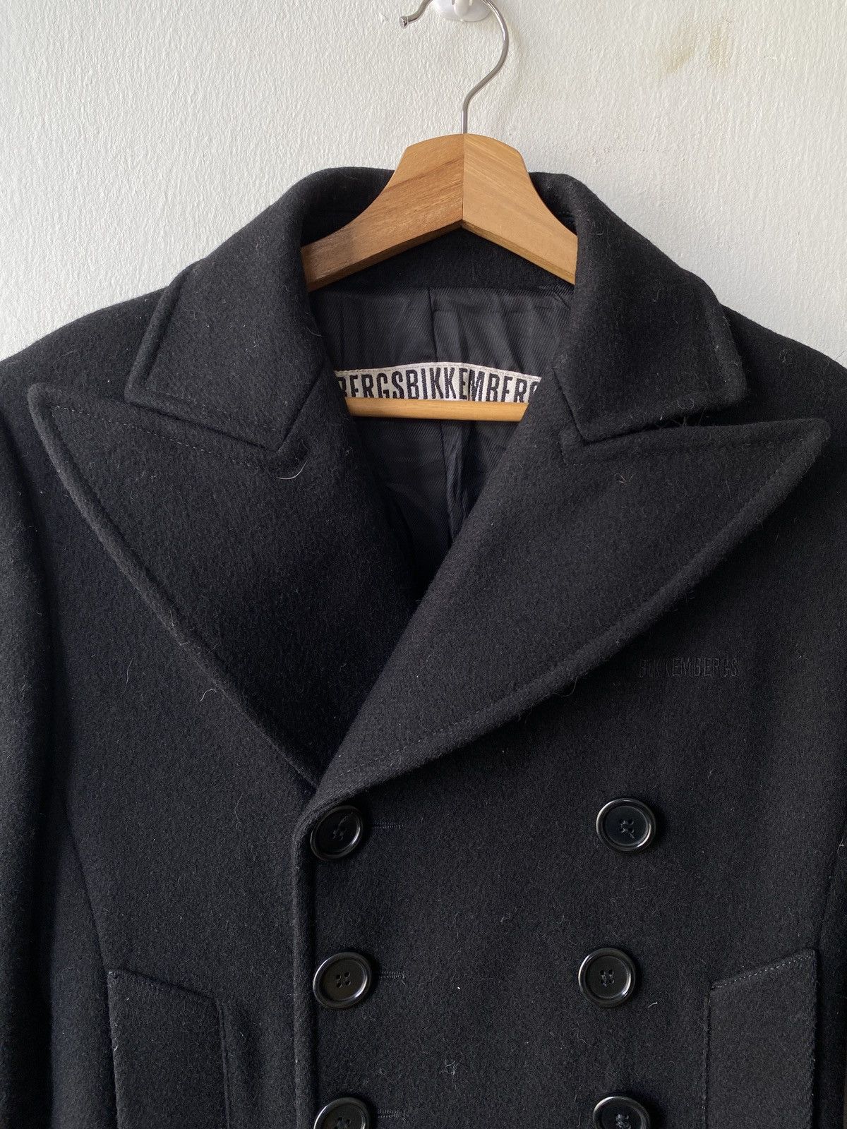 Dirk Bikkembergs Dirk Bikkembergs Double Breasted Chesterfield Wool Coat Size US S / EU 44-46 / 1 - 7 Thumbnail