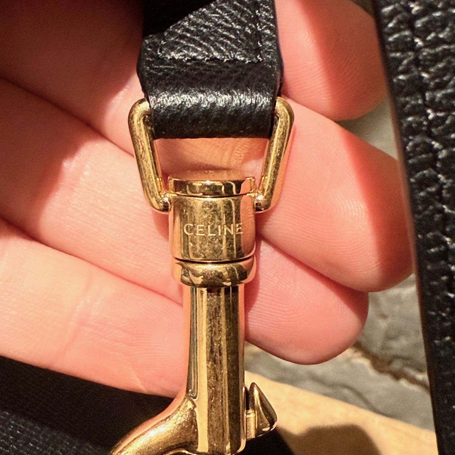 Celine Celine 2018 Black Leather Mini Belt Bag Size ONE SIZE - 13 Thumbnail