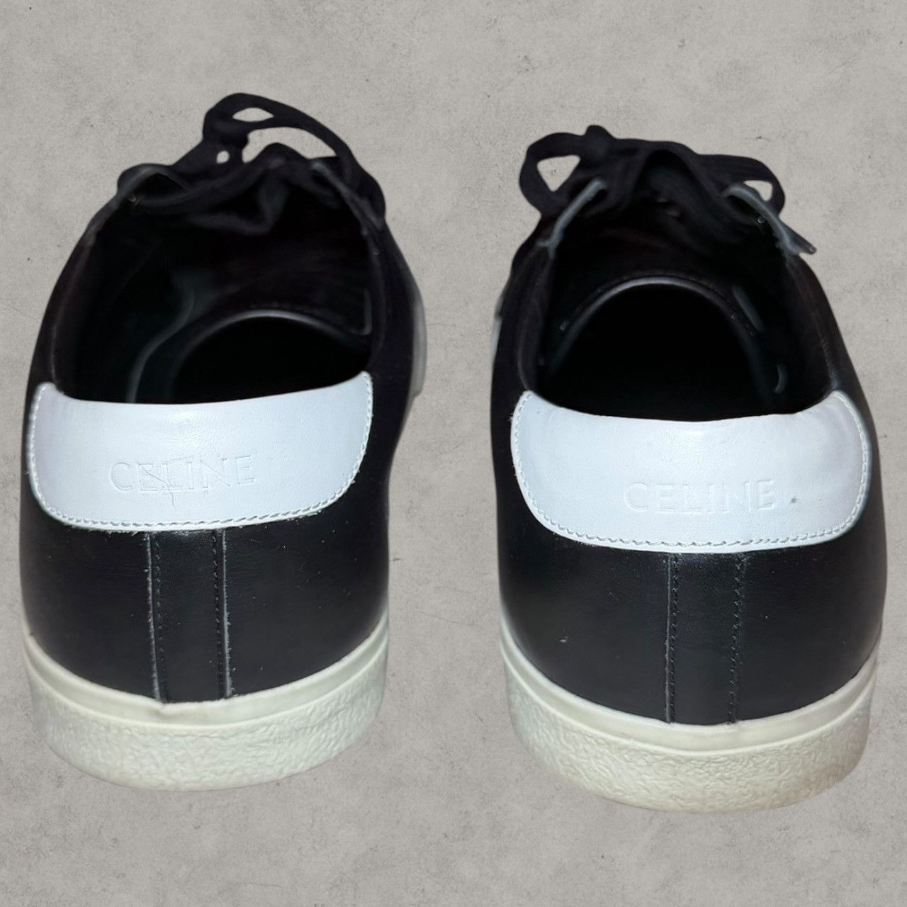 Celine Celine Triomphe TR01L Black Sneakers Sz 42 w/ Box Size US 9 / EU 42 - 8 Thumbnail