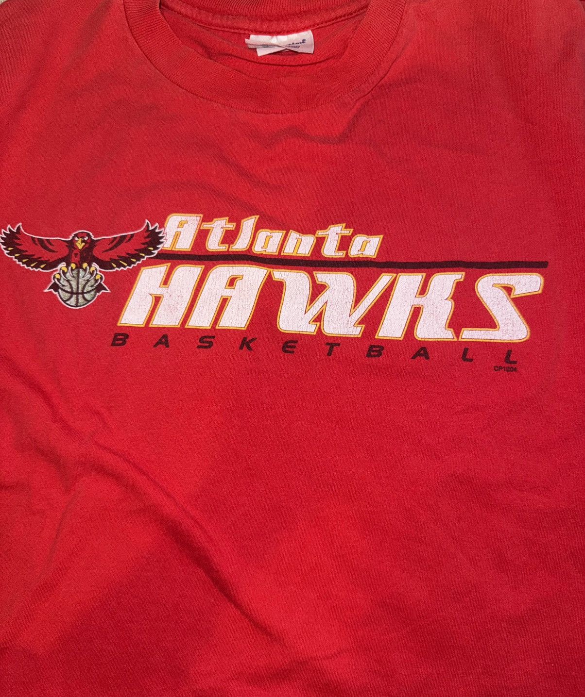 NBA Vintage Atlanta Hawks T-shirt Size US L / EU 52-54 / 3 - 2 Thumbnail