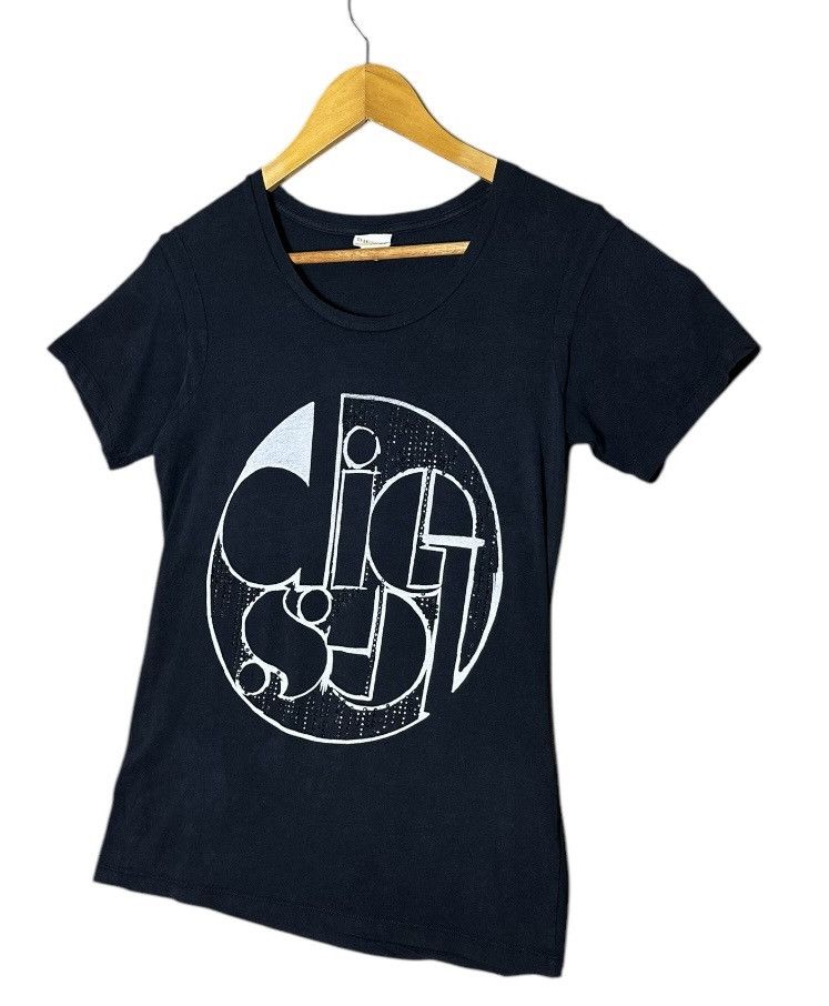 Diesel × Vintage 00s Diesel Cut-off Rhinestone T-shirt Y2K Size US M / EU 48-50 / 2 - 2 Thumbnail