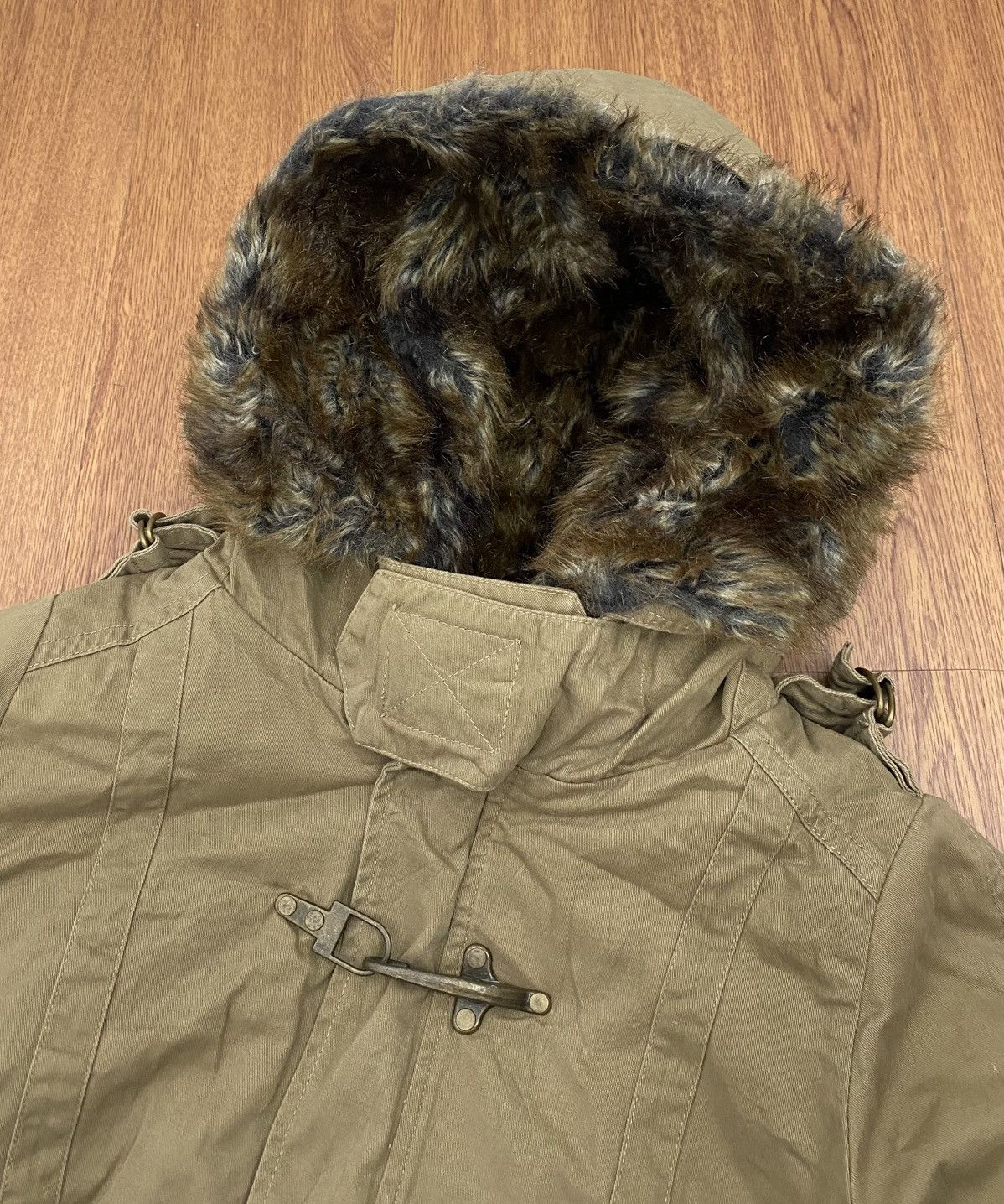 If Six Was Nine × Japanese Brand × Le Grande Bleu (L.G.B.) Egoist fur parkas jacket Size US L / EU 52-54 / 3 - 5 Thumbnail
