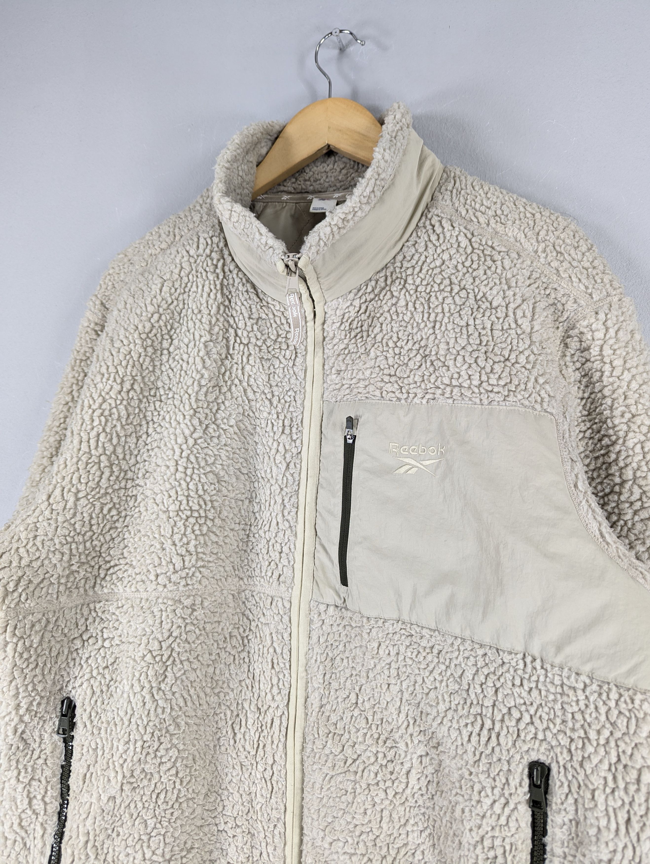 Reebok Reebok Boa Sherpa Zipper Jacket Size US XL / EU 56 / 4 - 4 Thumbnail