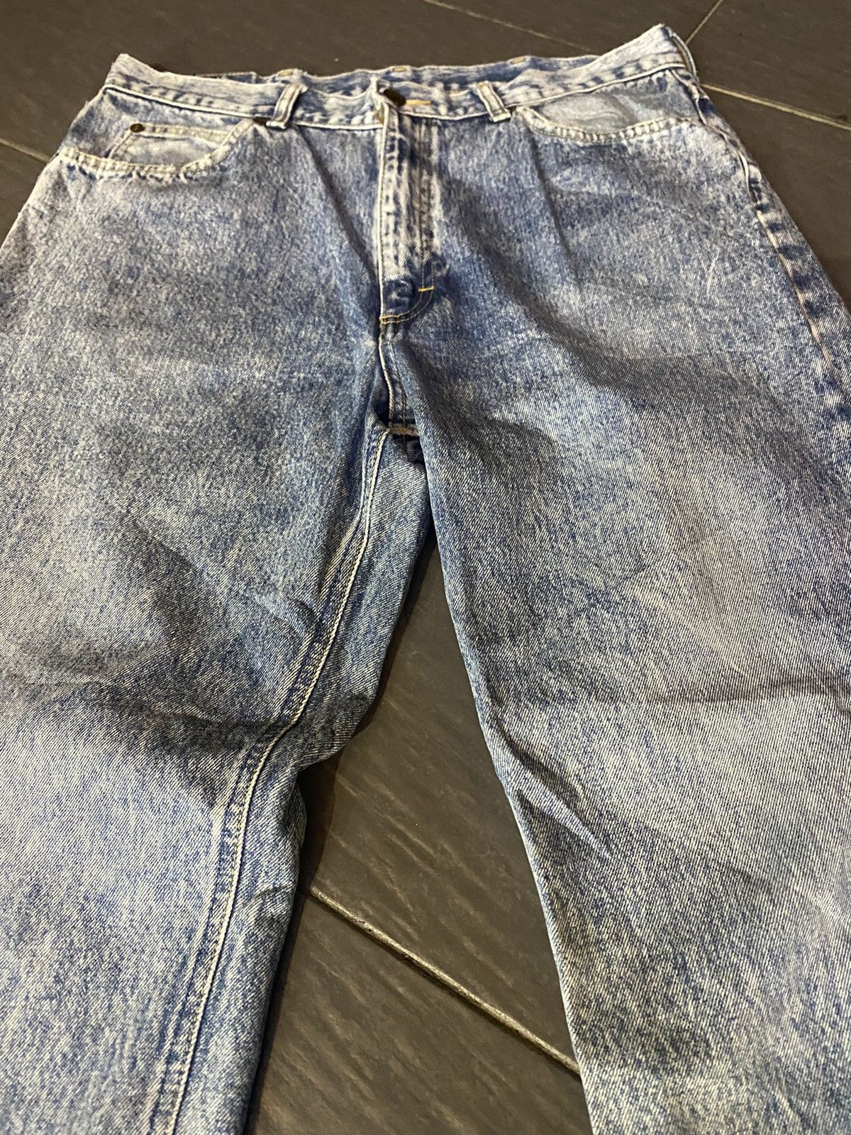 Lee Lee Riders vintage acid wash Size US 33 - 6 Thumbnail