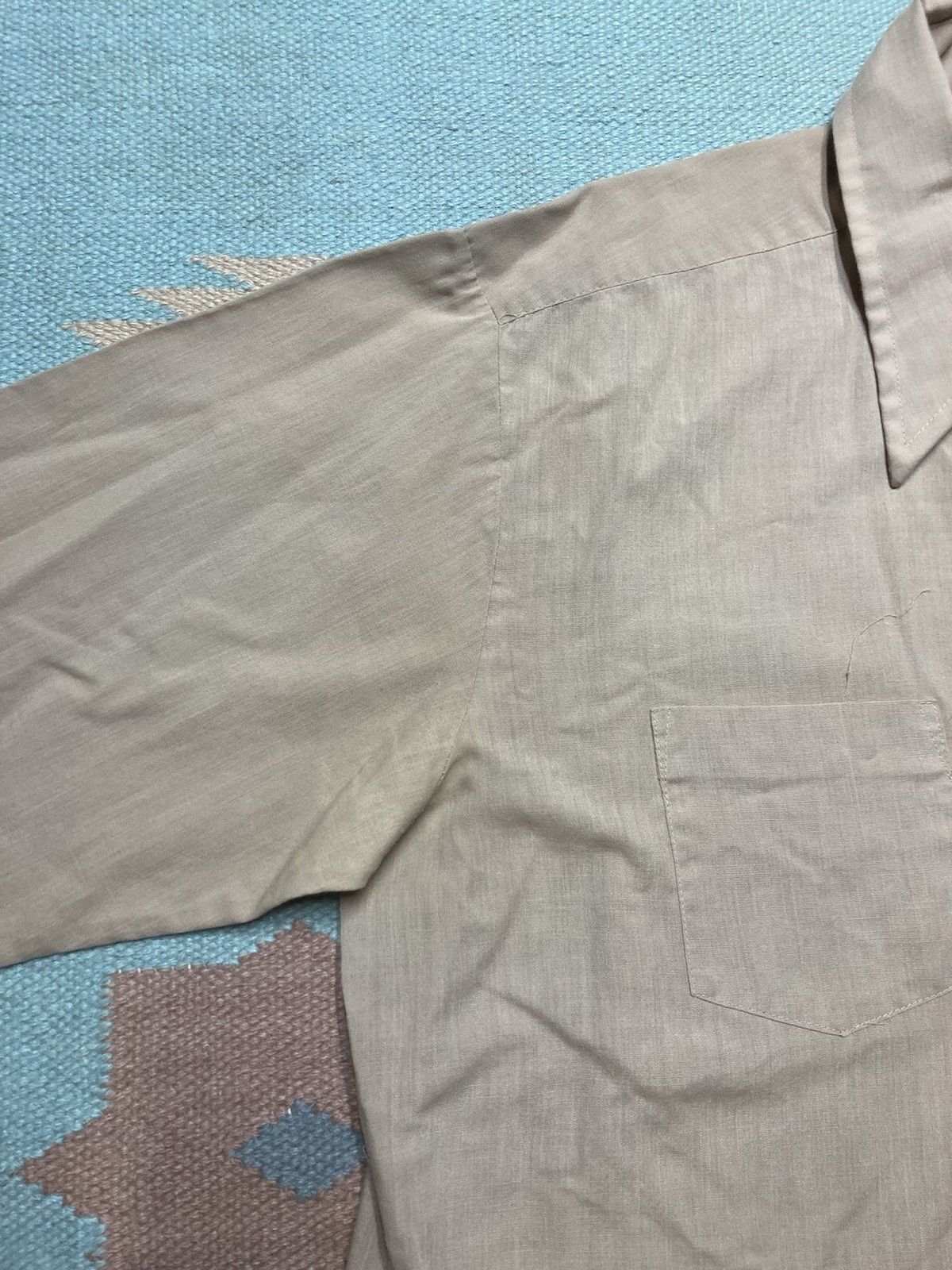 Vintage Vintag 70s button shirt Kmart dagger collar sanforized large Size US L / EU 52-54 / 3 - 3 Thumbnail