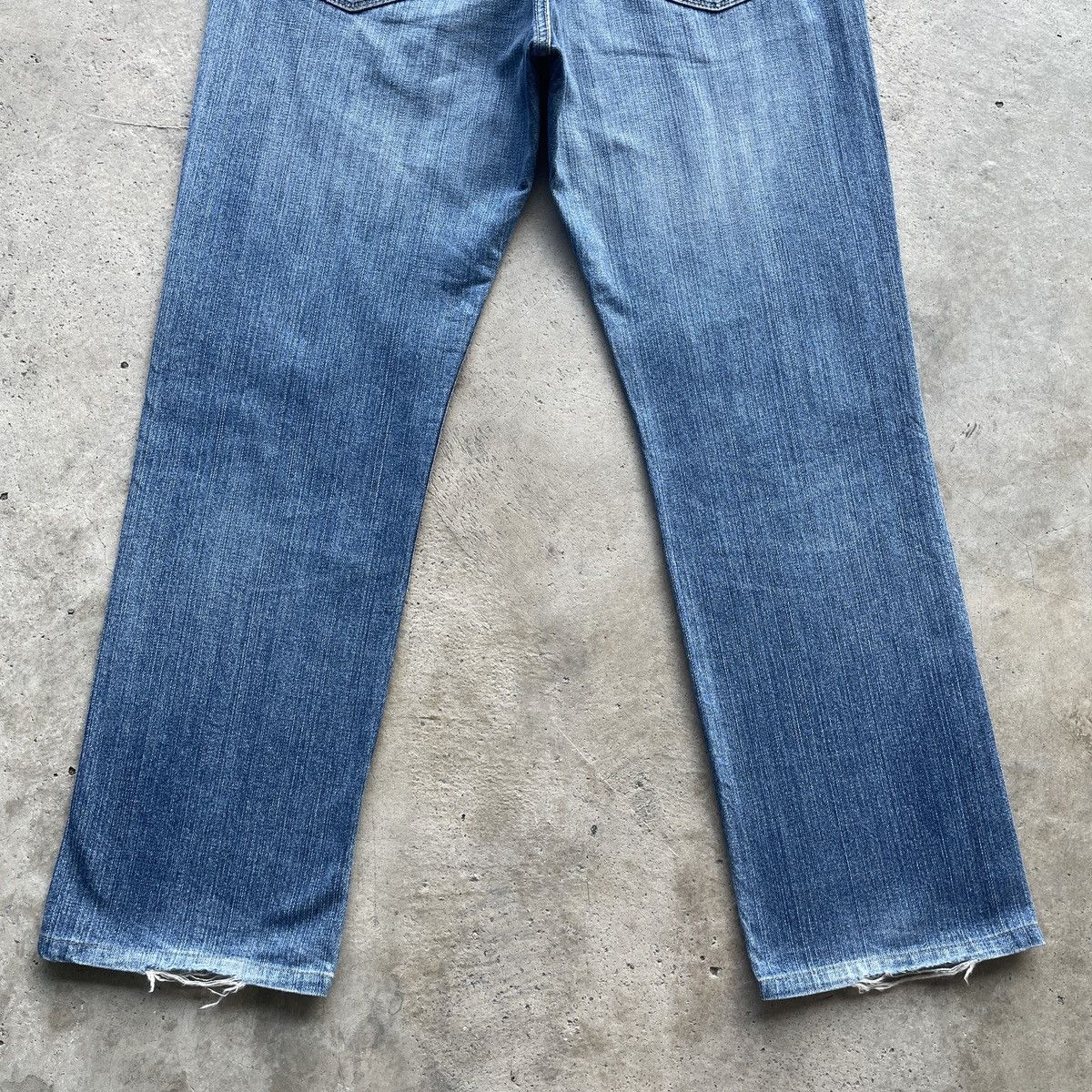 Japanese Brand Vintage Japanese Broken Denim Distressed Jeans Faded Pants Size US 32 / EU 48 - 10 Thumbnail