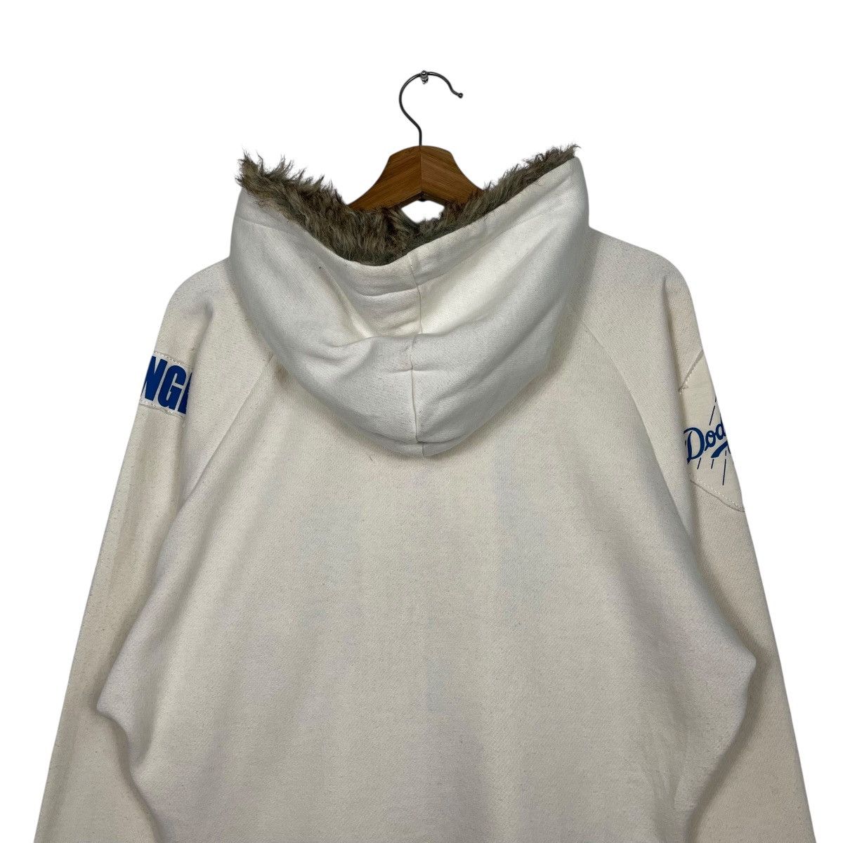 MLB Los Angeles Dodgers Baseball Zipper Hoodie Size M / US 6-8 / IT 42-44 - 8 Thumbnail