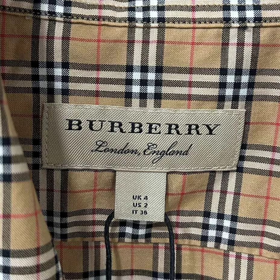 Burberry Burberry 99 New UK4 Check Shirt Size XS / US 0-2 / IT 36-38 - 5 Thumbnail