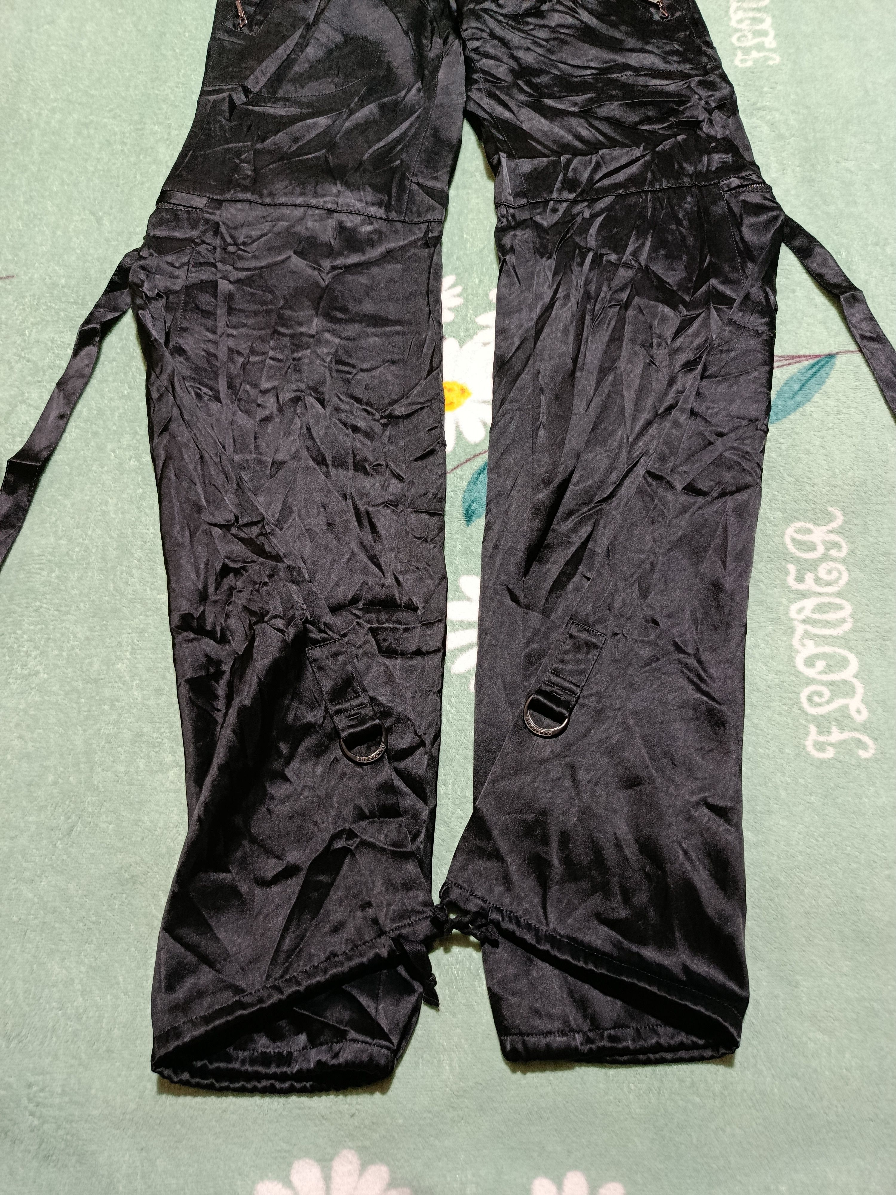 Burberry Vintage Burberry Triacetate Bondage pants Size 29" - 5 Thumbnail