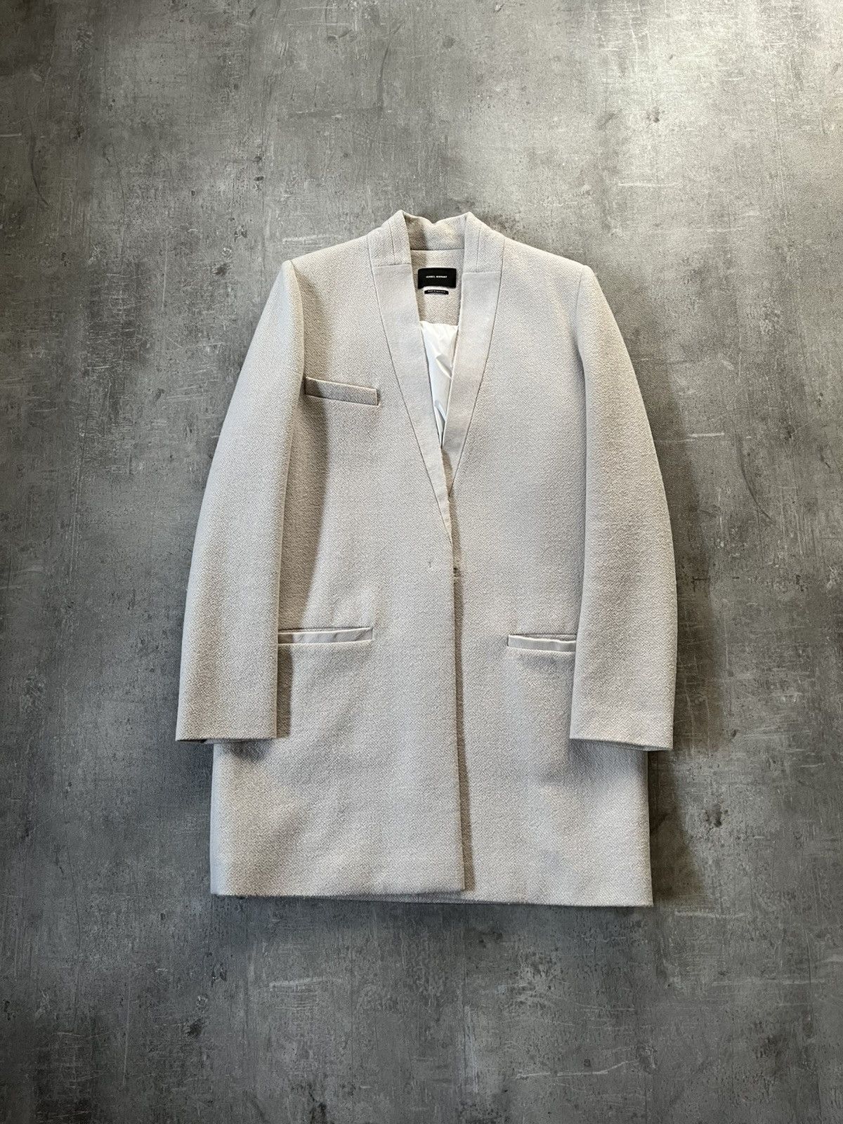 Isabel Marant Isabel Marant beige wool coat women Size M / US 6-8 / IT 42-44 - 1 Thumbnail