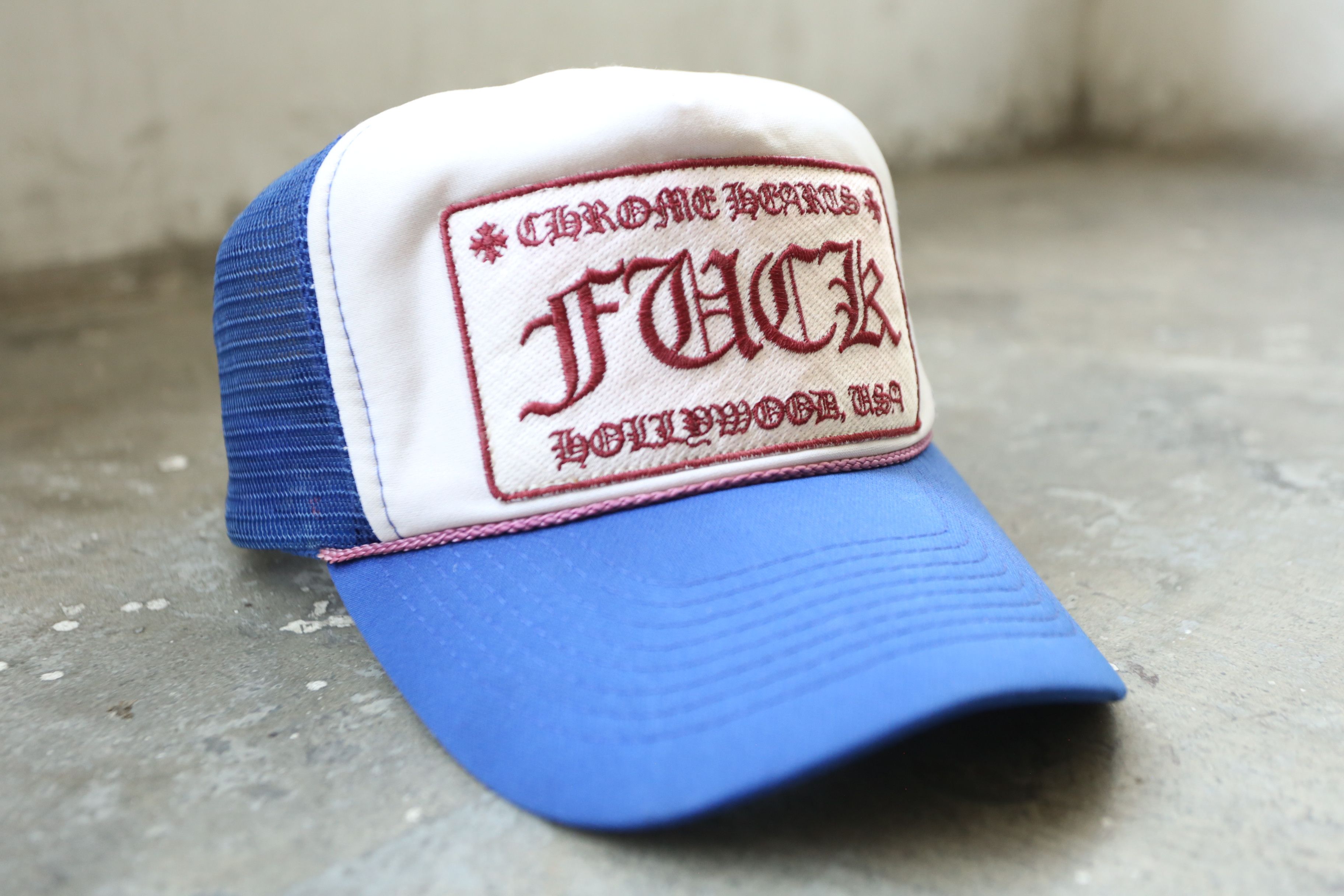 Chrome Hearts - Vintage - "Fuck" Hollywood Trucker Cap