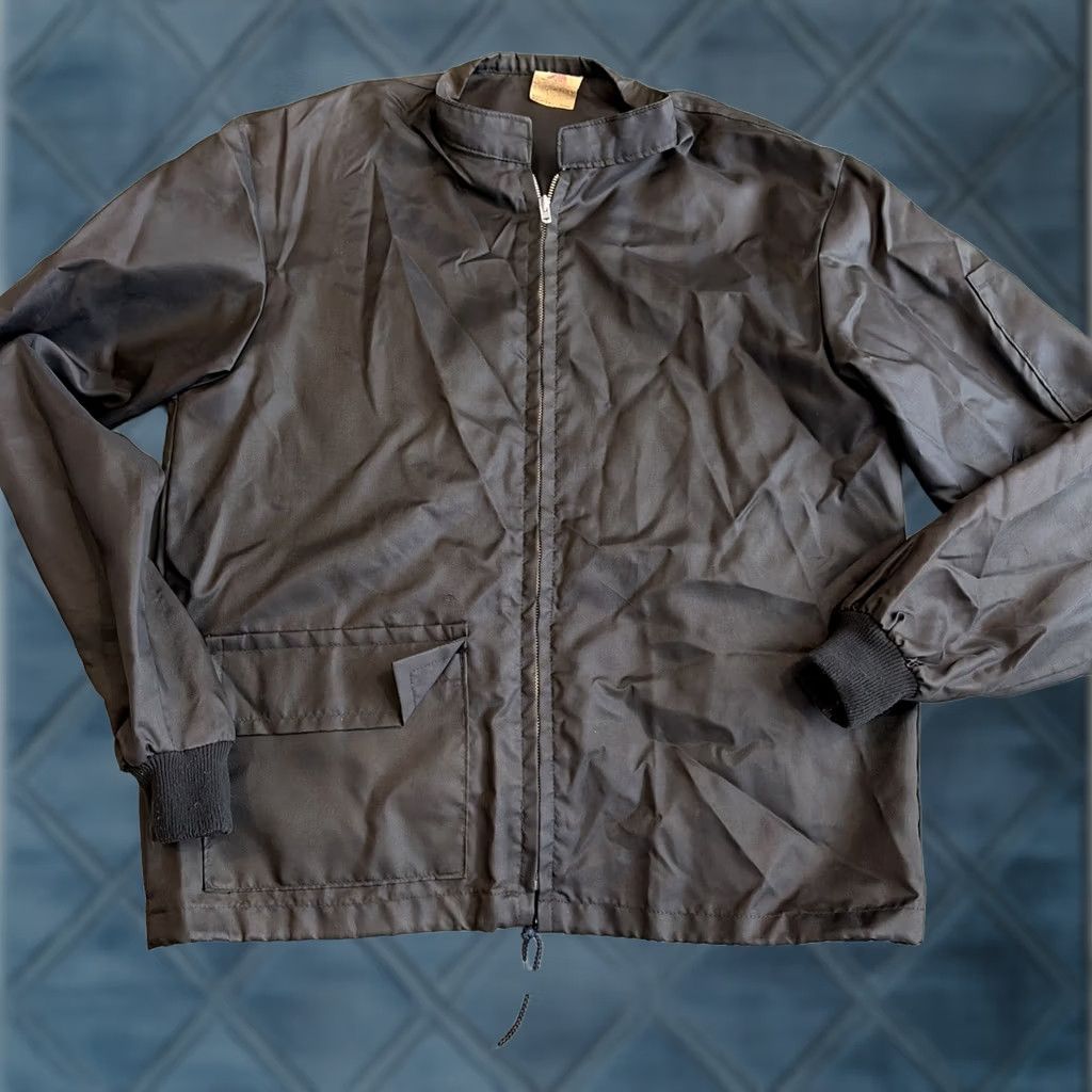 THE GREAT VINTAGE THE GREAT LAKES JACKET Cafe Racer Full Zip Nylon Jacket Large Men Size US L / EU 52-54 / 3 - 1 Thumbnail