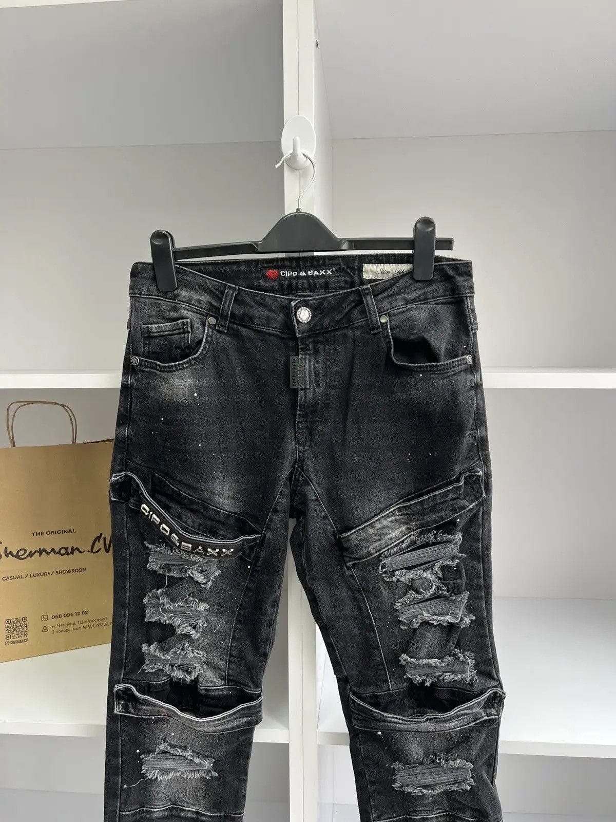 Japanese Brand × Vintage Vintage CipoBaxx Archival Japanese Style Pants Size US 32 / EU 48 - 5 Thumbnail