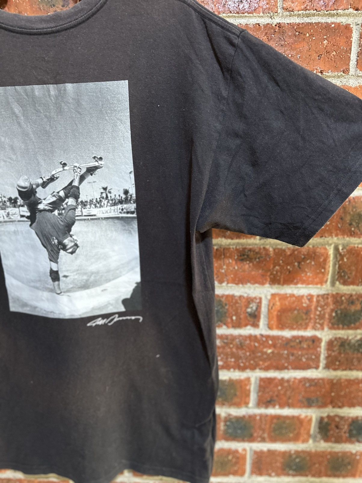 Vans Thrashed Vans Jeff Grosso Pocket Sun Faded Grunge Skate Tee Size US L / EU 52-54 / 3 - 10 Thumbnail