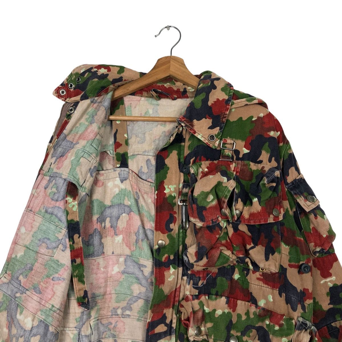 Buzz Rickson's 🔥TRUE VINTAGE 1948 CANADIAN MILITARY SMOCK JACKET PARACHUTE Size US M / EU 48-50 / 2 - 16 Thumbnail