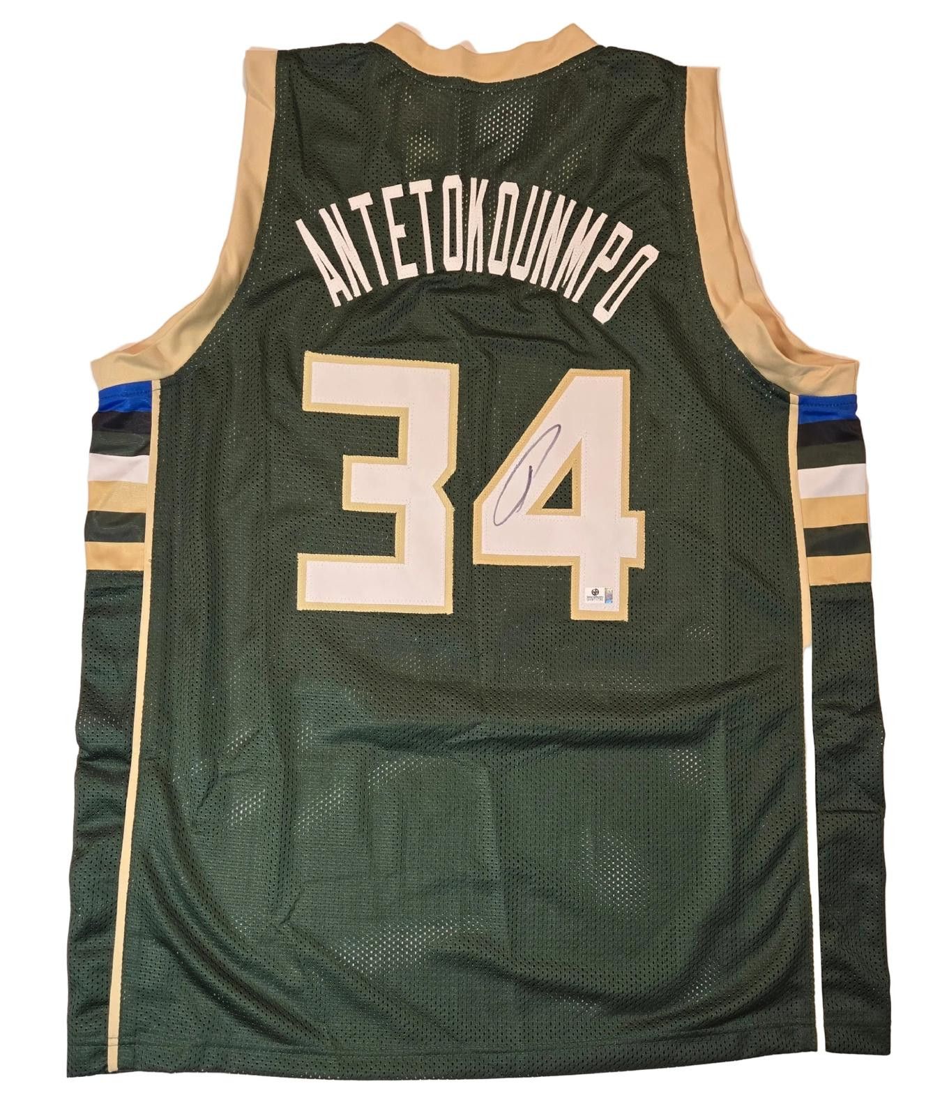 Other Giannis Antetokounmpo Milwaukee Bucks Basketball Jersey coa Size ONE SIZE - 2 Thumbnail