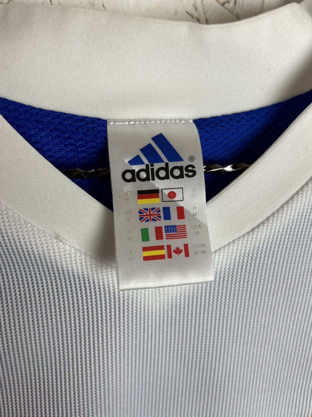 Adidas 00s Adidas Finland #4 Sami Hyypia 2002/03 Home Soccer Jersey Size US M / EU 48-50 / 2 - 9 Thumbnail