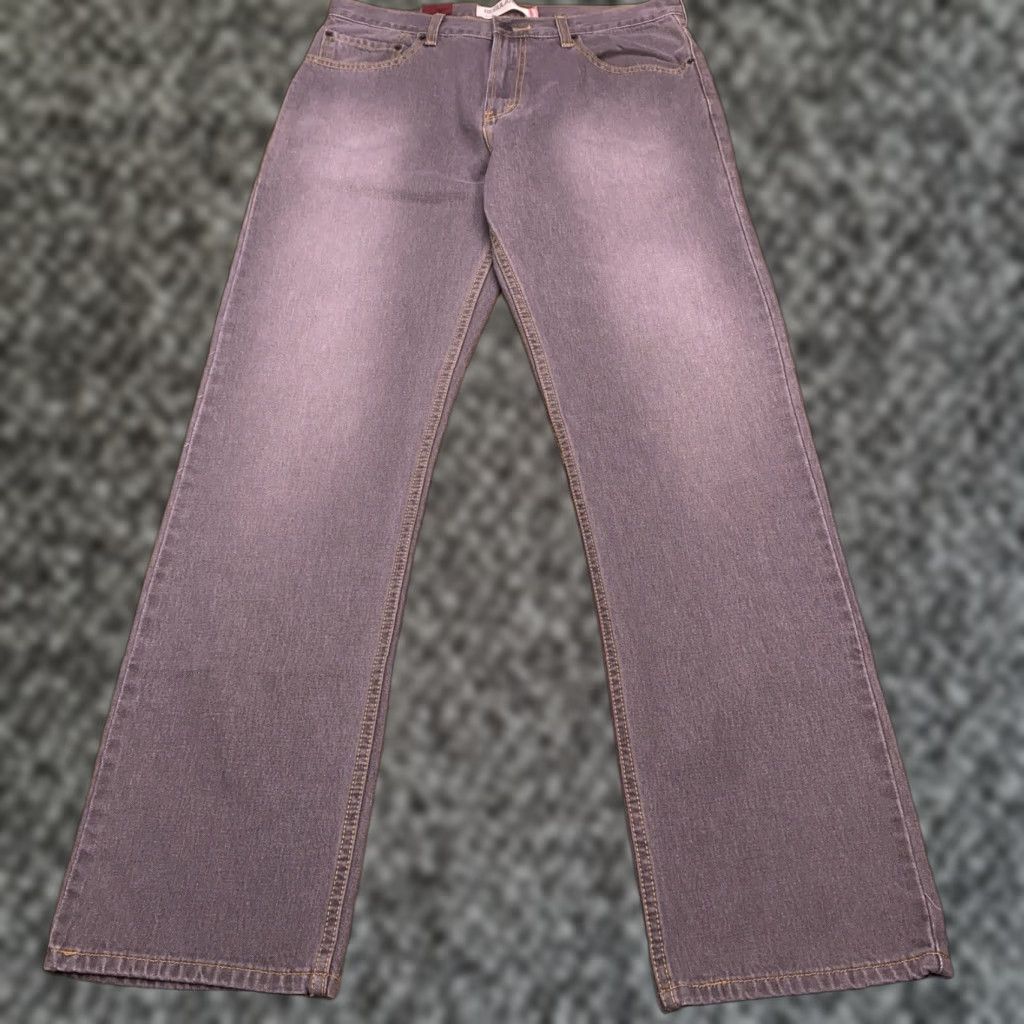 Levi's VINTAGE Levi's 505 Jeans Mens 36x34 Gray Regular Fit Straight Leg Y2K New Size US 36 / EU 52 - 1 Thumbnail