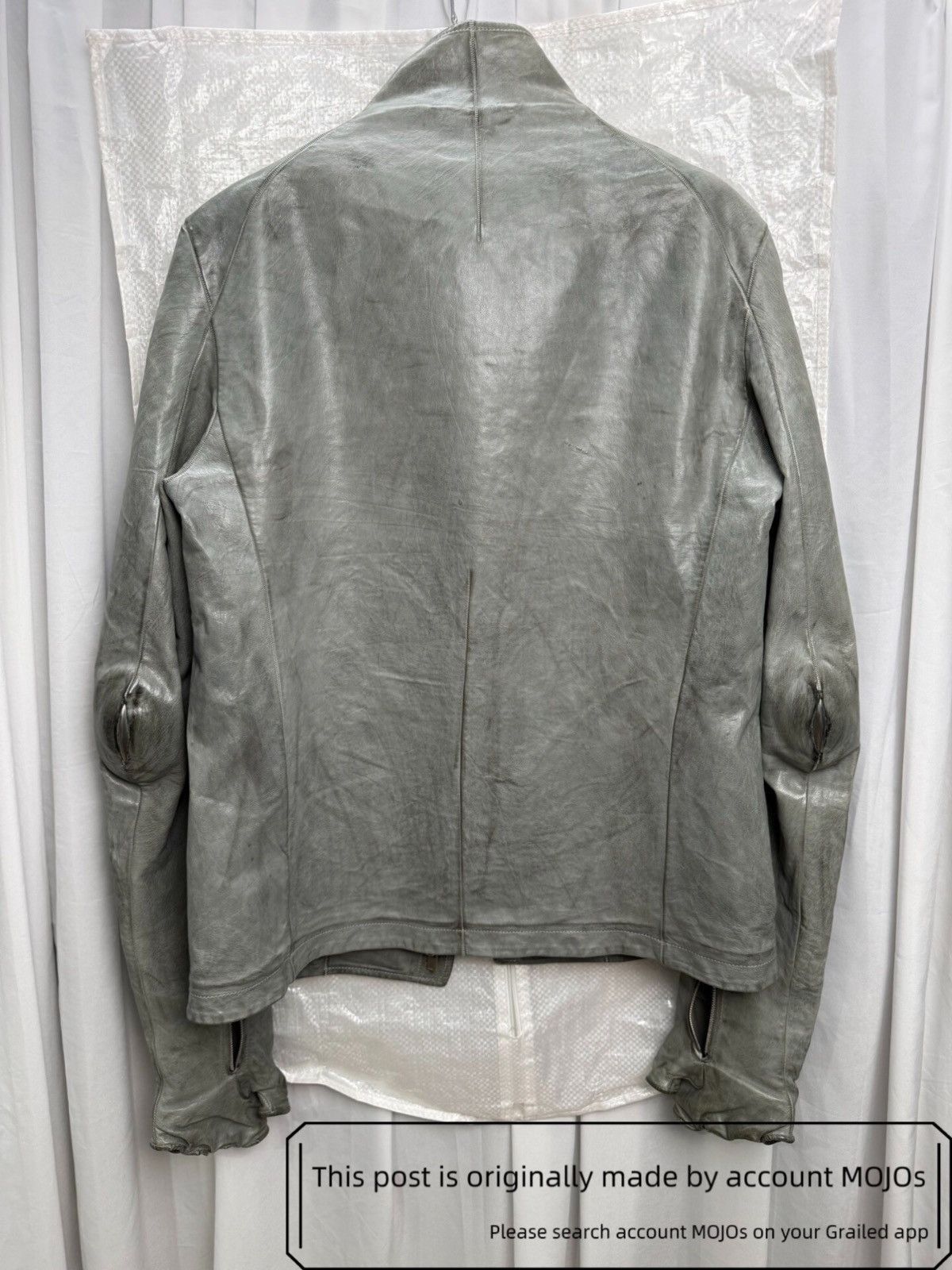 Carol Christian Poell Sz 50 Carol Christian Poell 2599GSP Leather Jacket mojos165 Size US M / EU 48-50 / 2 - 4 Thumbnail