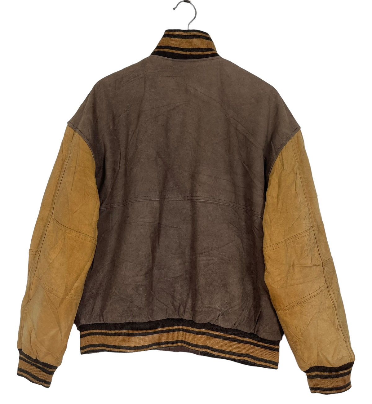 Genuine Leather Vintage Ash Creek Varsity Leather Jacket Size US XL / EU 56 / 4 - 2 Thumbnail