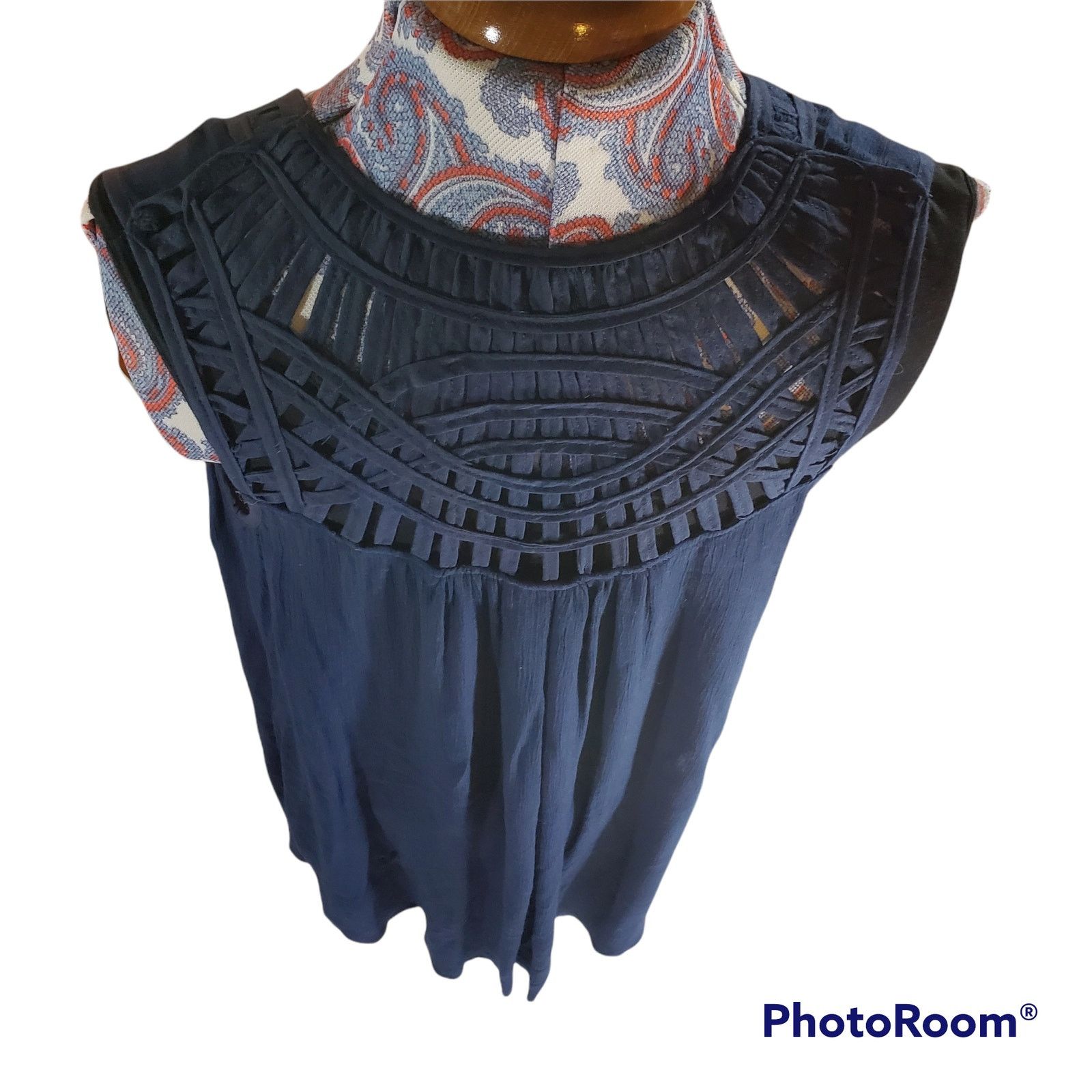 Other B Collection By Bobeau | Vest with Strap Detail | Size S Size S / US 4 / IT 40 - 6 Thumbnail