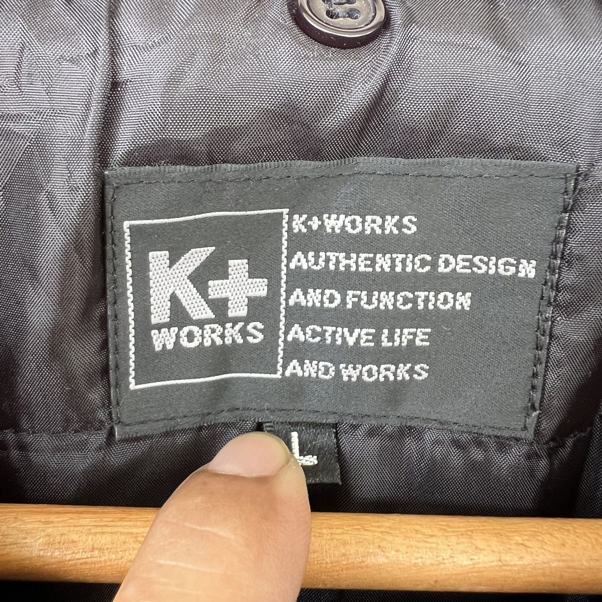 Japanese Brand × Vintage Vintage K+ Works Bomber Jacket Size US XL / EU 56 / 4 - 12 Thumbnail
