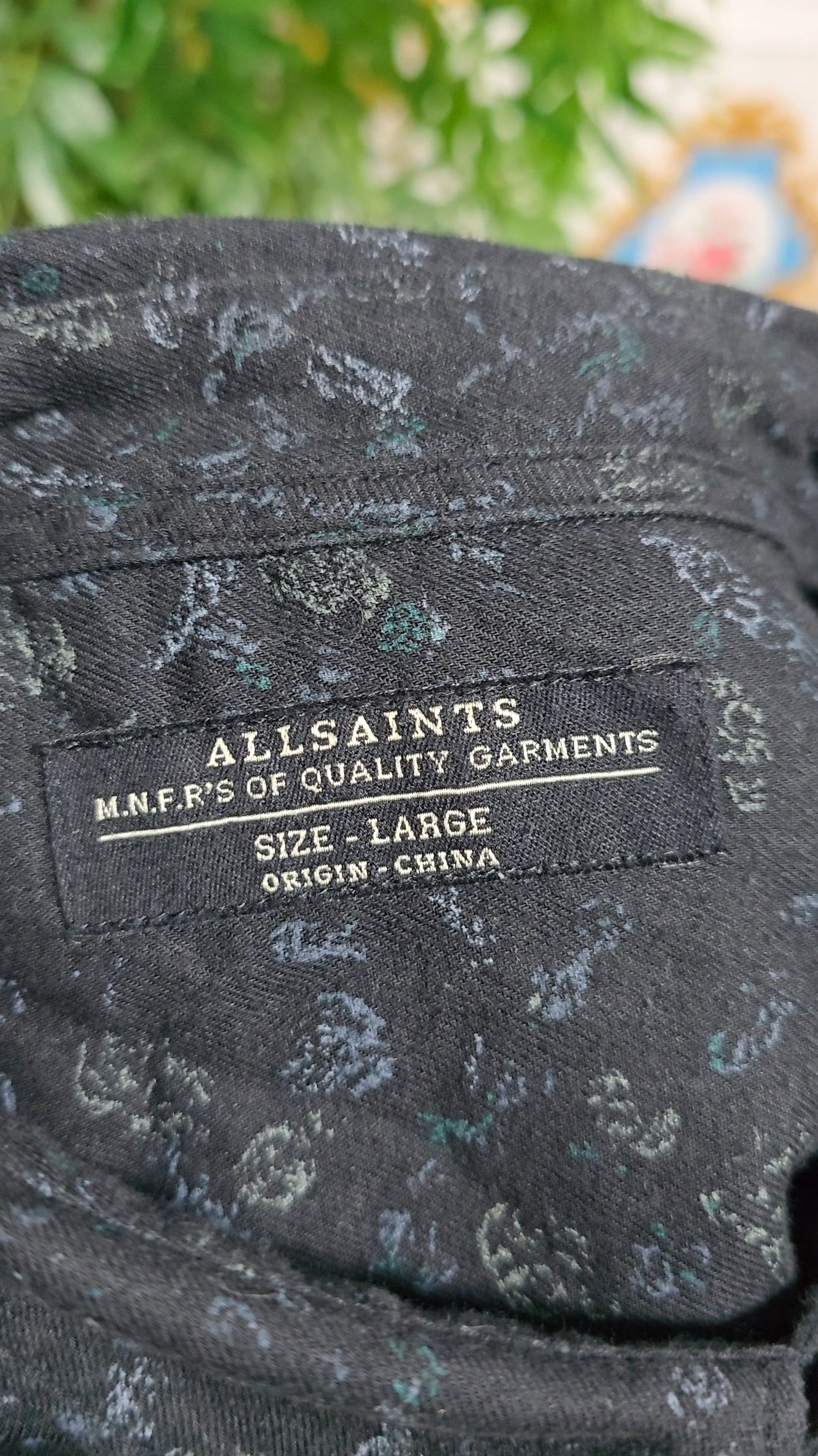 Allsaints ALL SAINTS shirt men size Large ,VINTAGE BEAUTIFUL 😍 Size US L / EU 52-54 / 3 - 9 Thumbnail