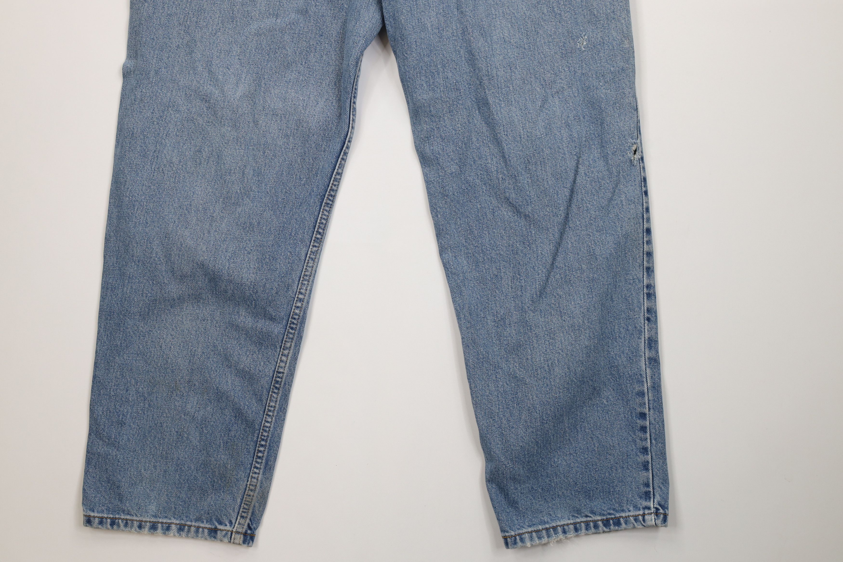 Levi's Vintage Y2K 2002 Levis 550 Relaxed Fit Denim Jeans Blue Size US 36 / EU 52 - 15 Thumbnail