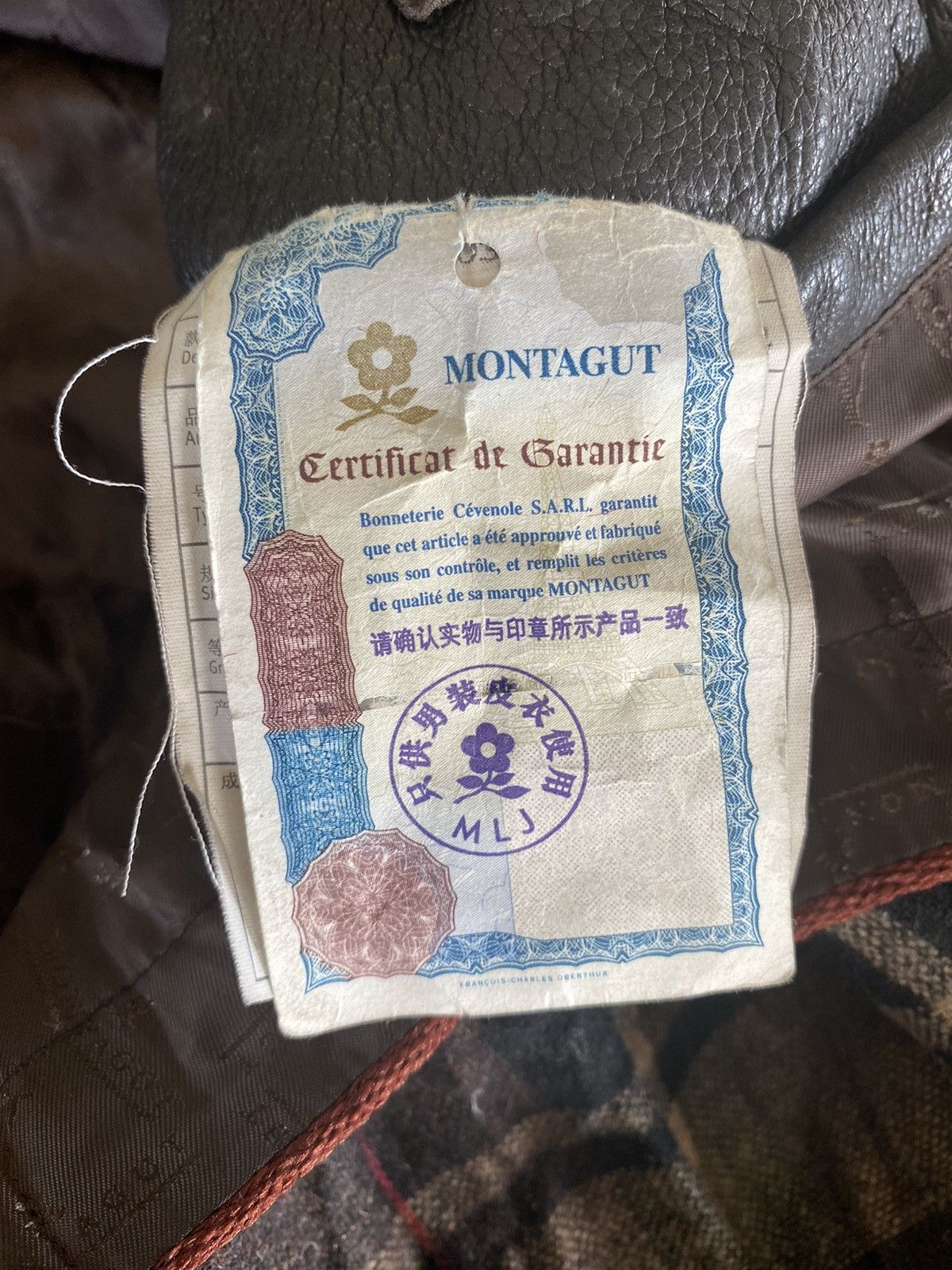 Montagut Montagut Leather Jacket Size US L / EU 52-54 / 3 - 8 Thumbnail