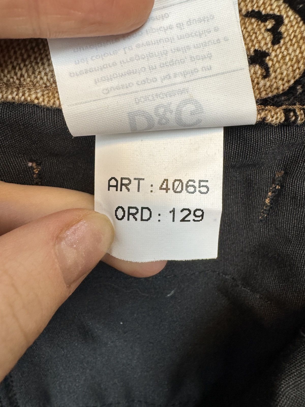 Dolce & Gabbana Dolce & Gabbana luxury paisley monogram pattern pants Size 30" / US 8 / IT 44 - 17 Thumbnail