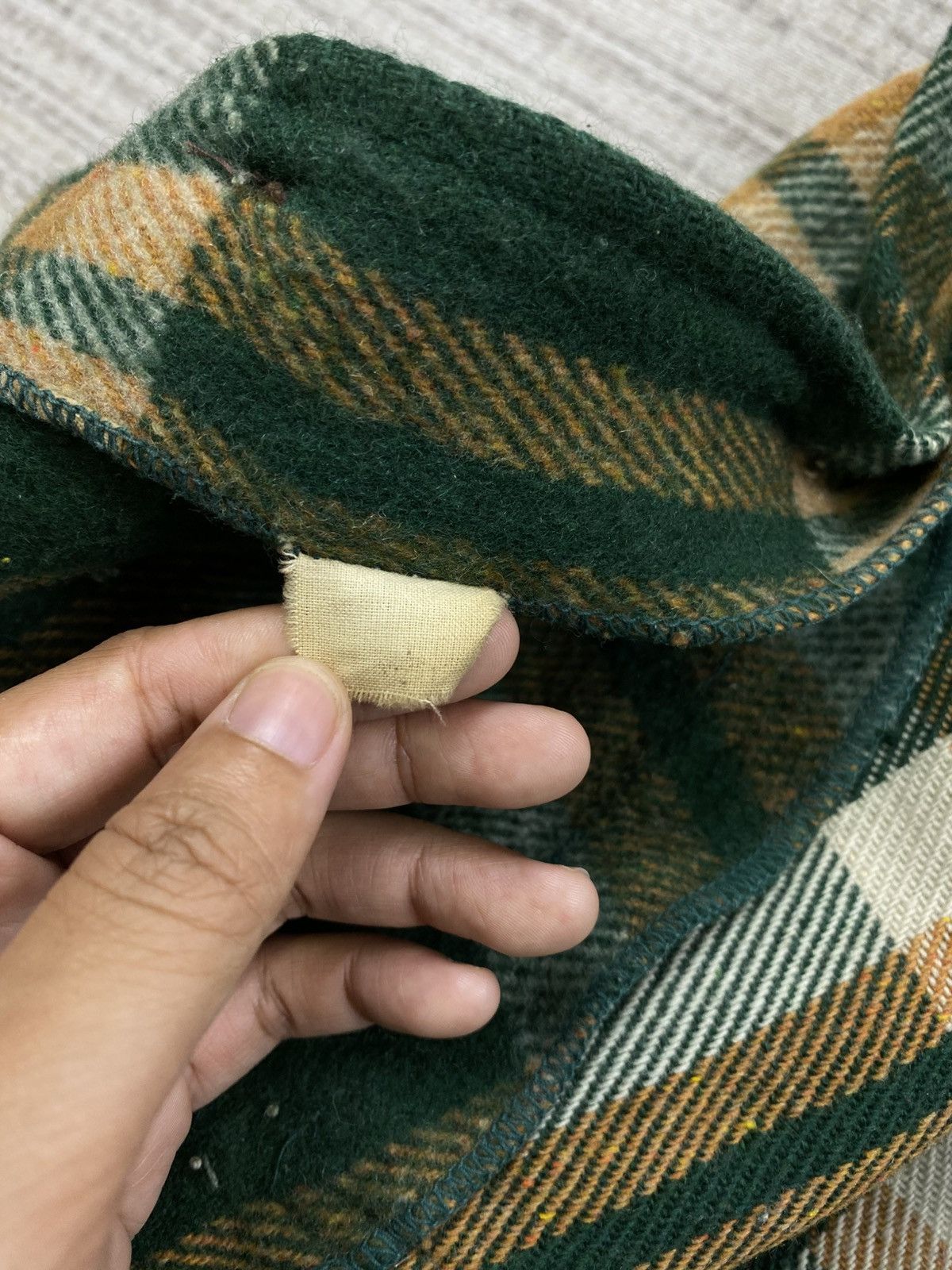 If Six Was Nine × Japanese Brand × Vintage Vintage Blue Way Checked Flannel Button Wool Jacket Size US M / EU 48-50 / 2 - 11 Thumbnail