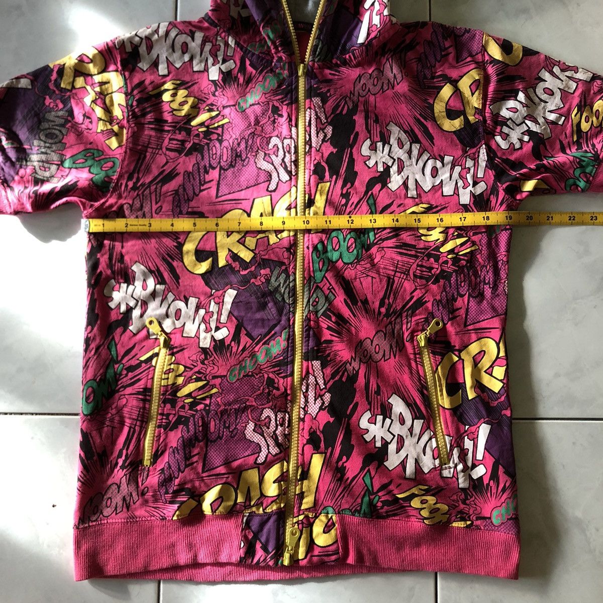 Japanese Brand Lock Heaven Aop Double Zip Hoodie Comic Marvel Style Japan Size US M / EU 48-50 / 2 - 15 Thumbnail
