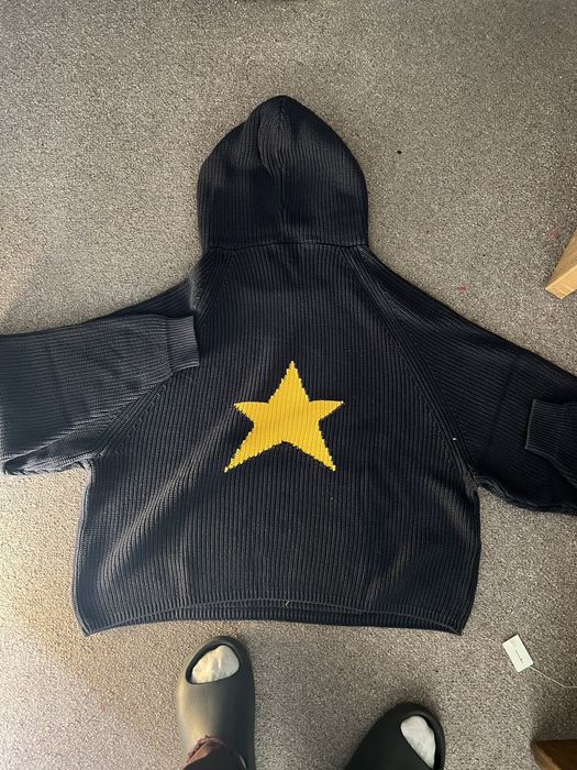 Streetwear Vwollo knitted star hoodie Grailed