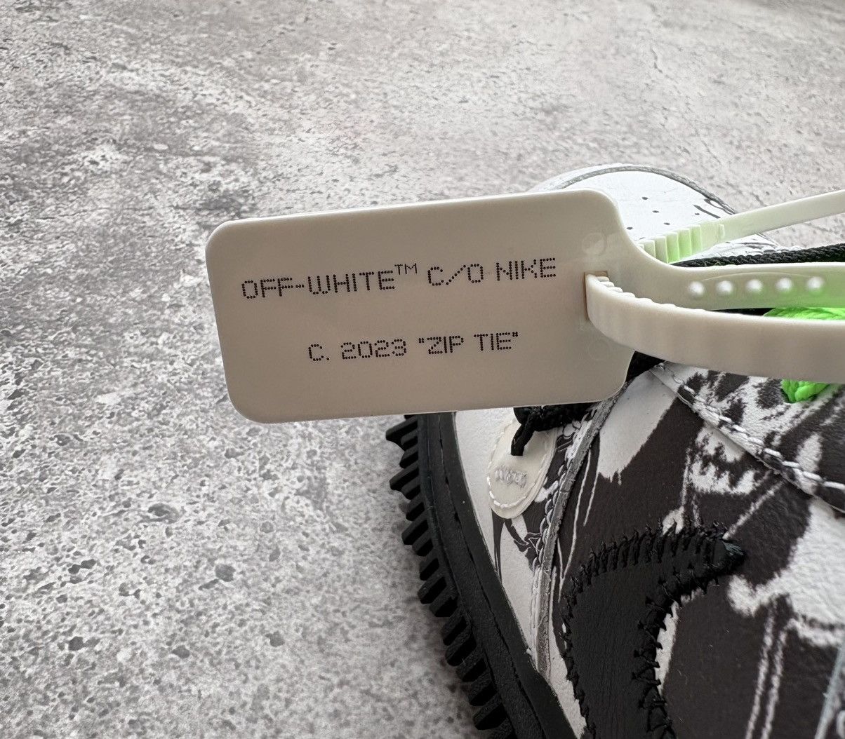Nike × Off-White Nike x Off-White Air Force 1 Mid “Graffiti” US7 Size US 7 / EU 40 - 5 Thumbnail