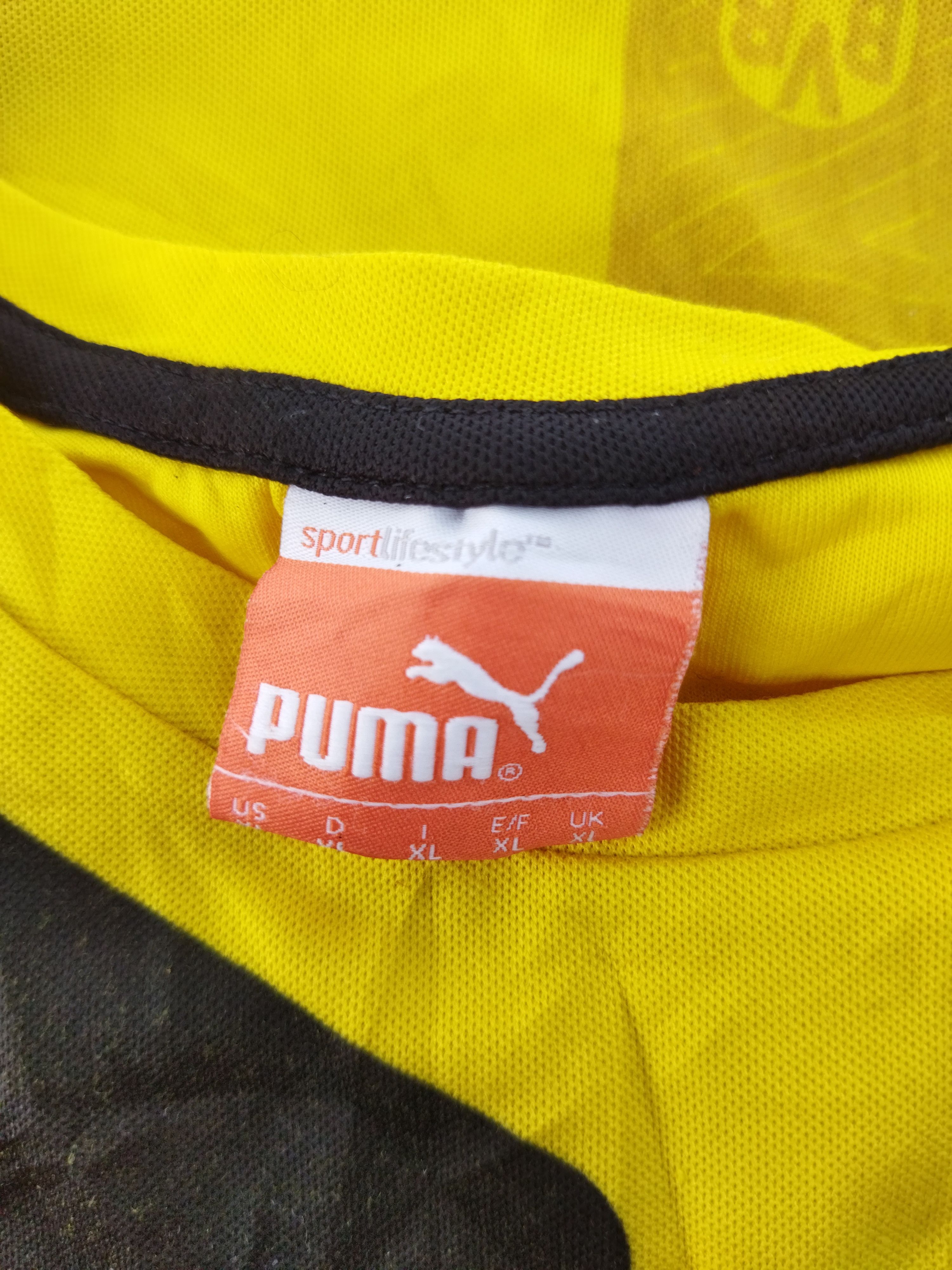 Puma Borrusia Dortmund Jersey Size US XL / EU 56 / 4 - 7 Thumbnail