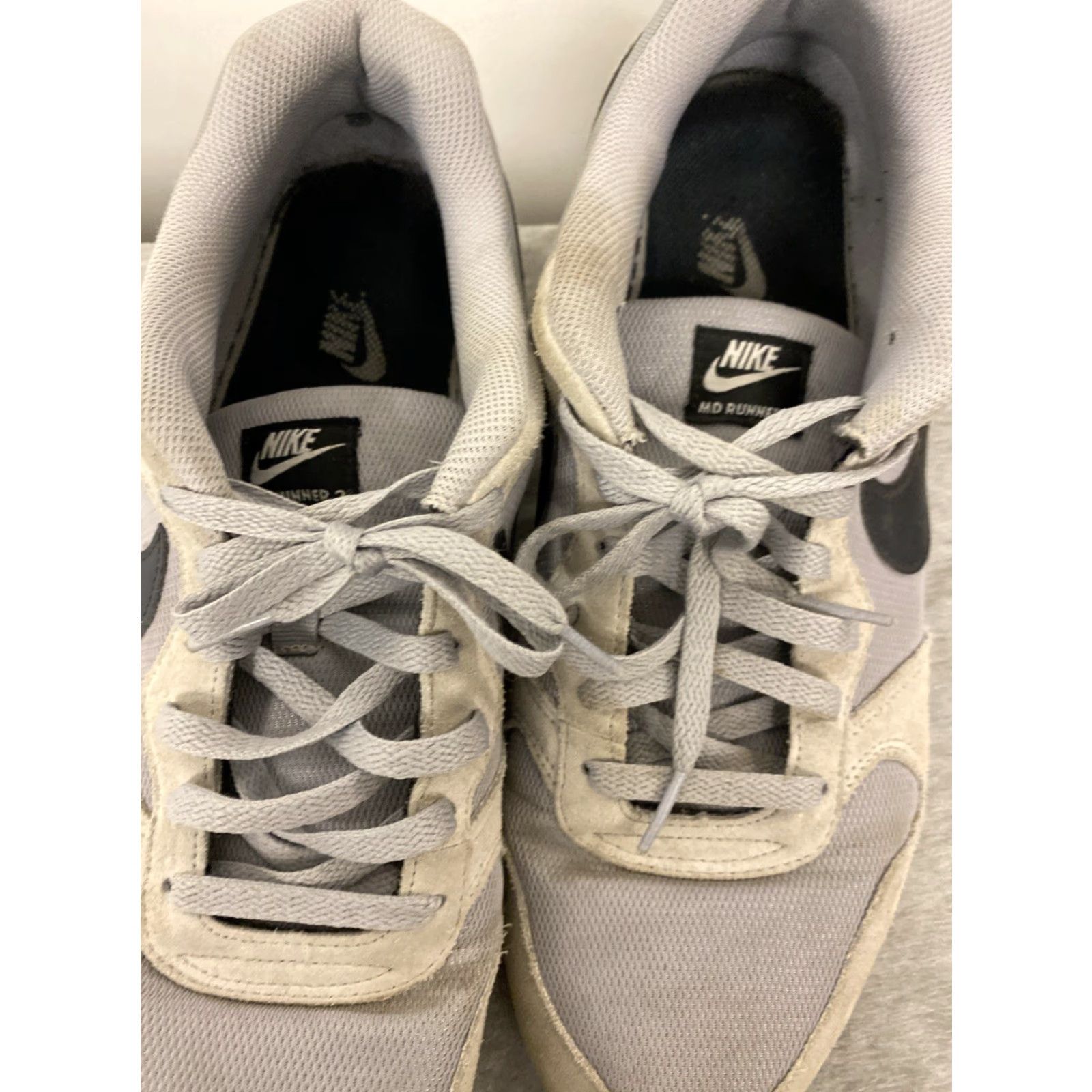 Nike Nike MD Runner 2 Wolf Grey Men’s Size 12 Gray 749794-001 /0079 Wolf Grey/Black/White Sneaker Mens Athletic Nike MD Runner 2 Size US 11 / EU 44 - 7 Thumbnail