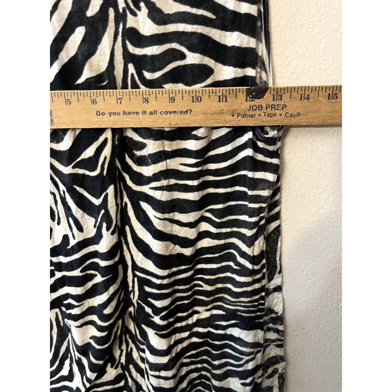 Express Express Cotton Blend Tank Top Sequin Zebra Stripe Sleeveless Casual Chic Size S Ladies Tank Top Multicolor Zebra Print Express Women Tank Short Title Size S / US 4 / IT 40 - 4 Thumbnail