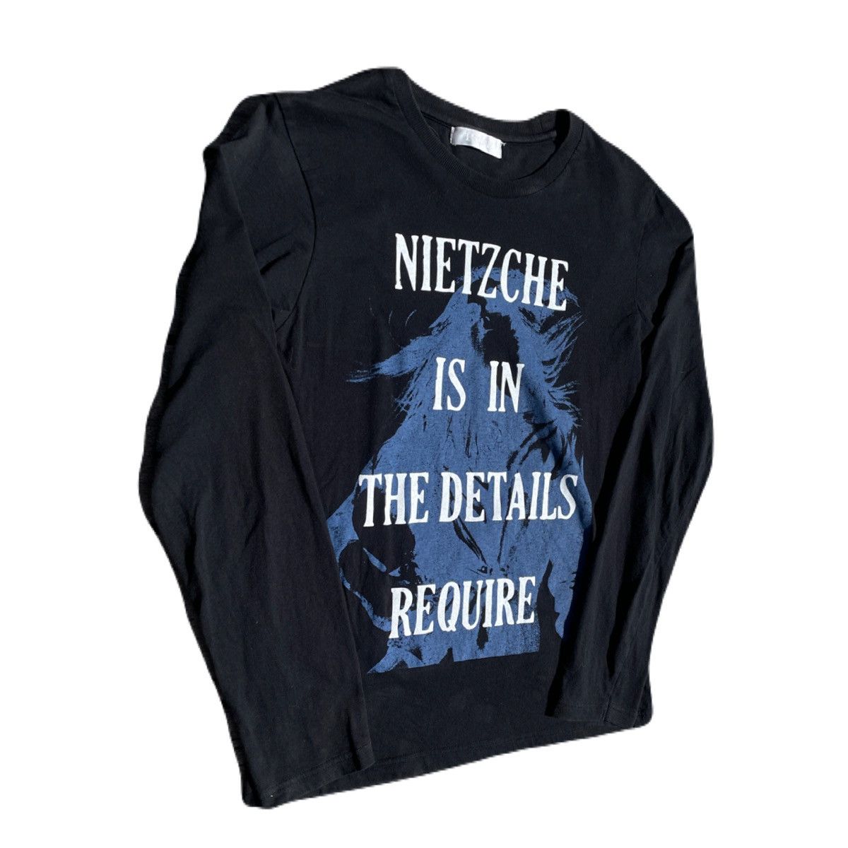 If Six Was Nine 2000s Japanese archive Vkei Poem Long Sleeve Tee Gyaruo Size US XS / EU 42 / 0 - 3 Thumbnail